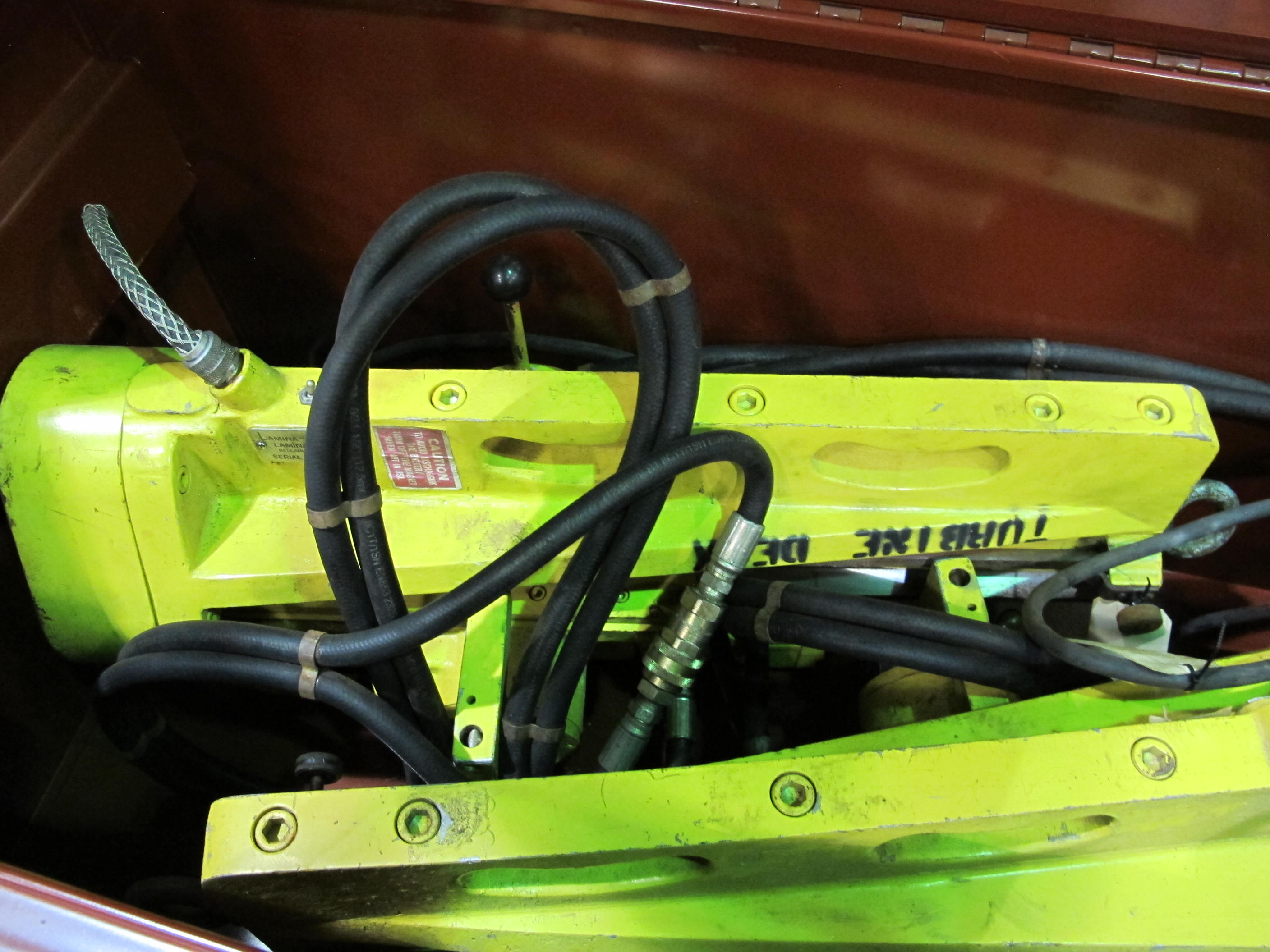 LOT (2) LAMINA MODEL H15010P DRILL HEADS (T-10) LOADING & HANDLING FEE $50-394