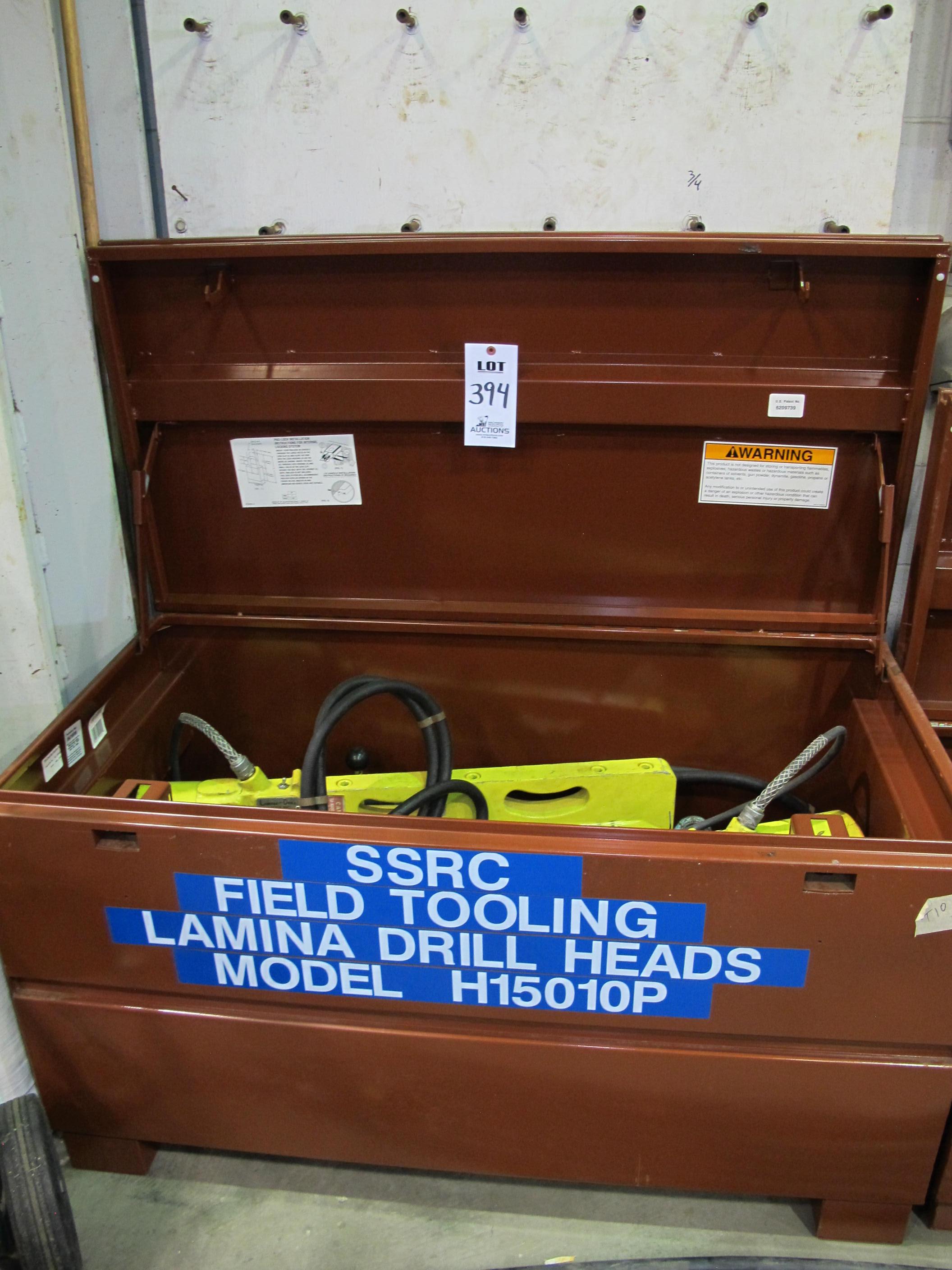 LOT (2) LAMINA MODEL H15010P DRILL HEADS (T-10) LOADING & HANDLING FEE $50-394