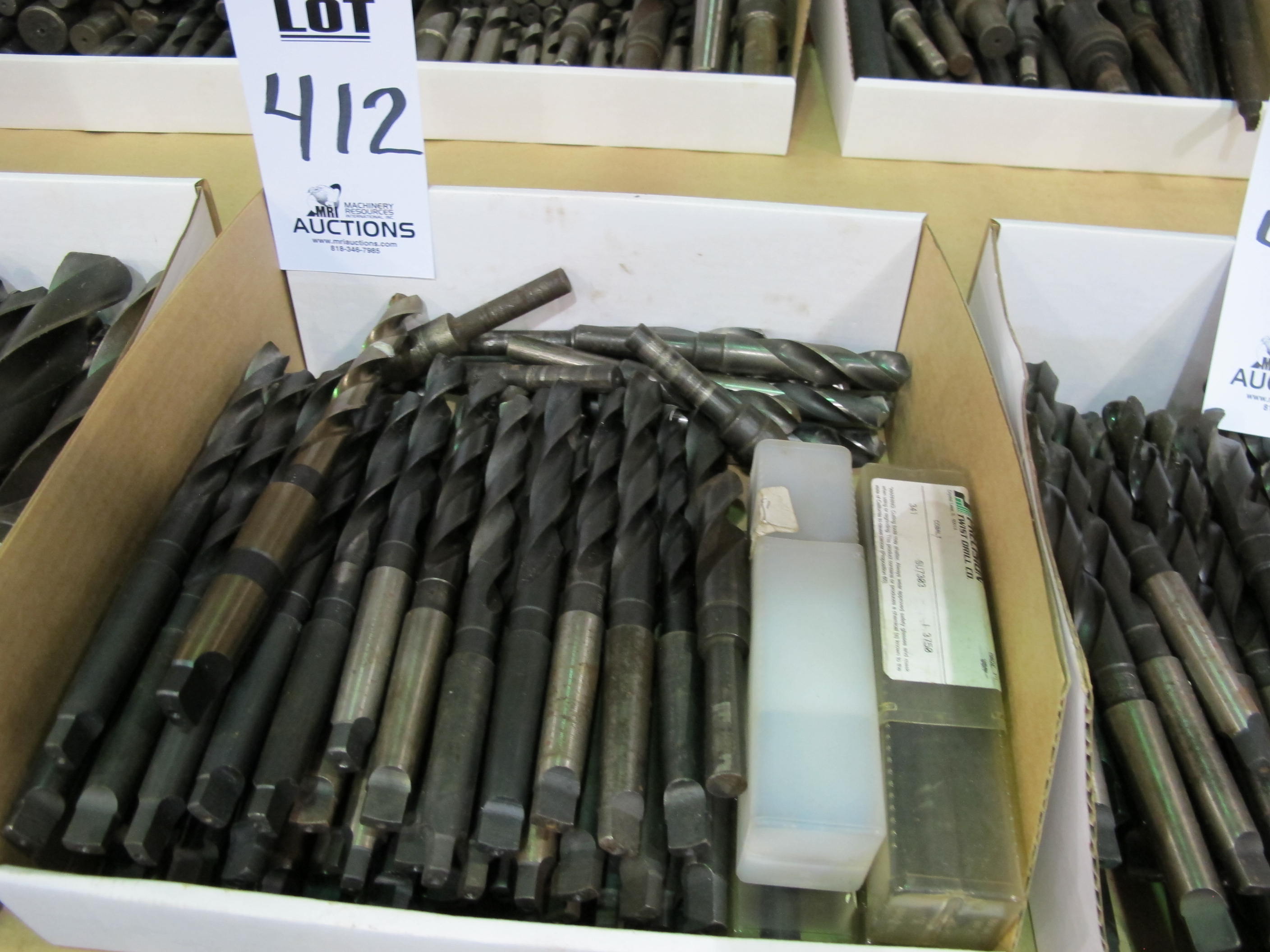 LOT ASST'D DRILL BITS (T-10) LOADING & HANDLING FEE $10-412