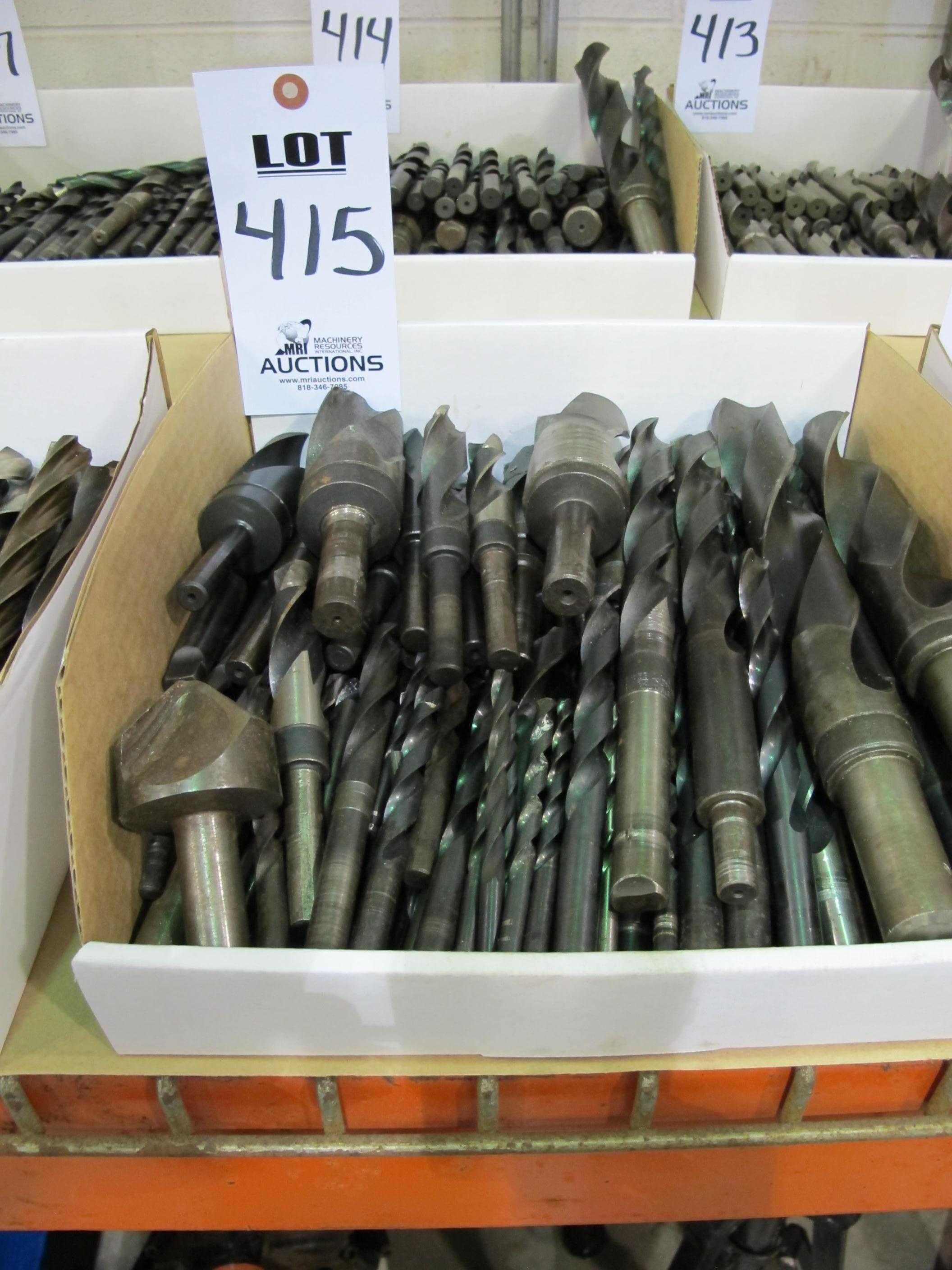 LOT ASST'D DRILL BITS (T-10) LOADING & HANDLING FEE $10-415