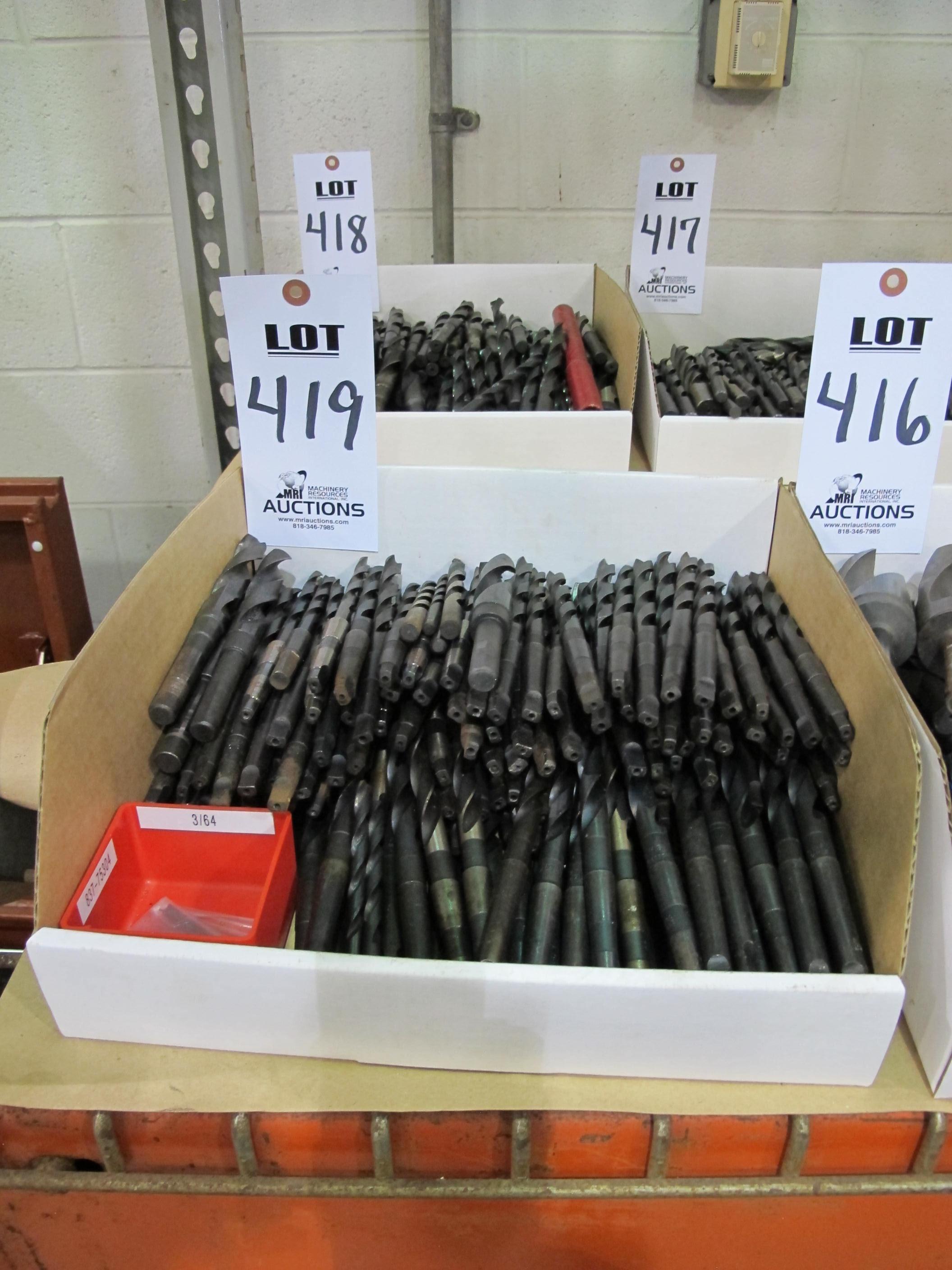 LOT ASST'D DRILL BITS (T-10) LOADING & HANDLING FEE $10-419