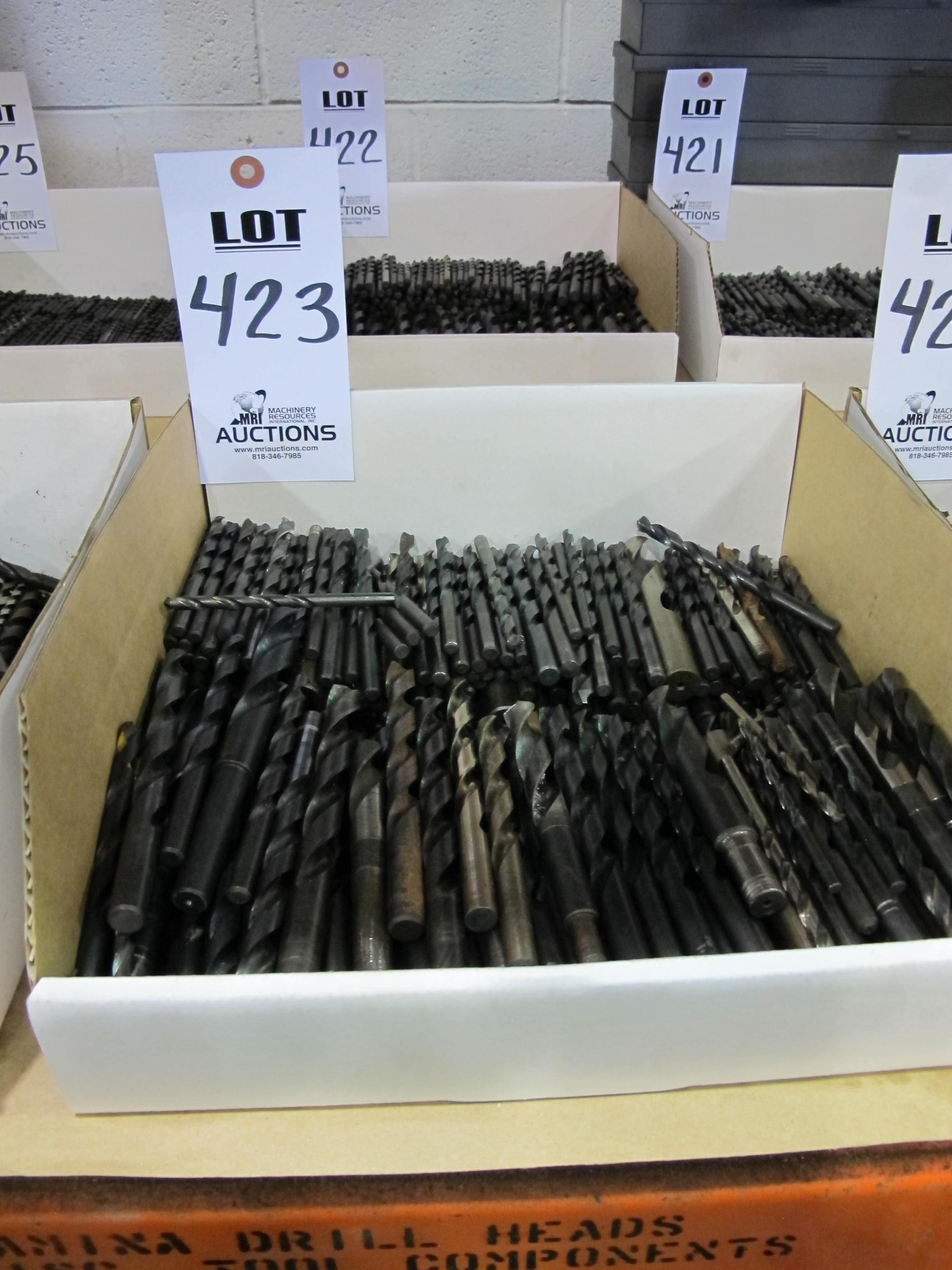 LOT ASST'D DRILL BITS (T-10) LOADING & HANDLING FEE $10-423
