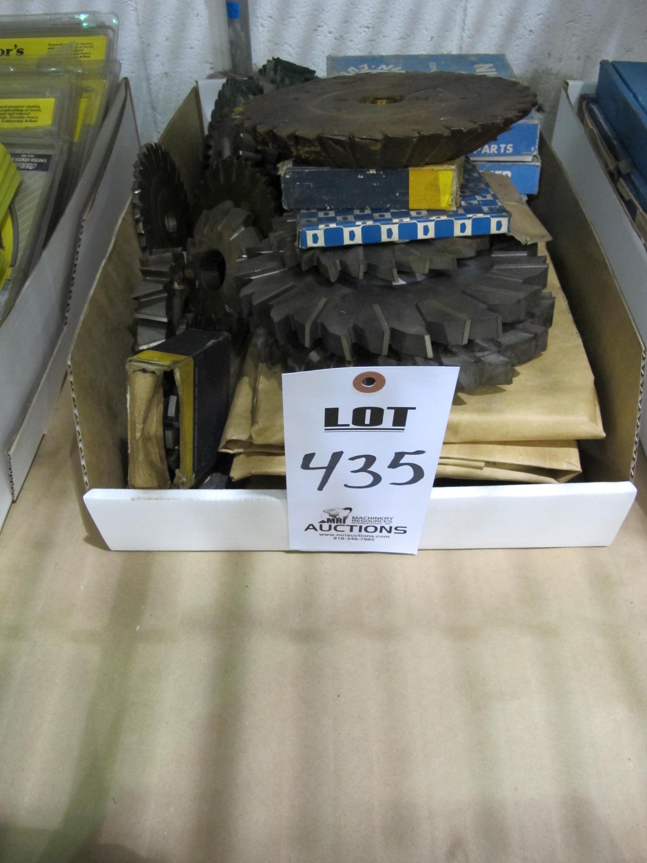 LOT ASST'D MILL CUTTERS (T-10) LOADING & HANDLING FEE $10-435