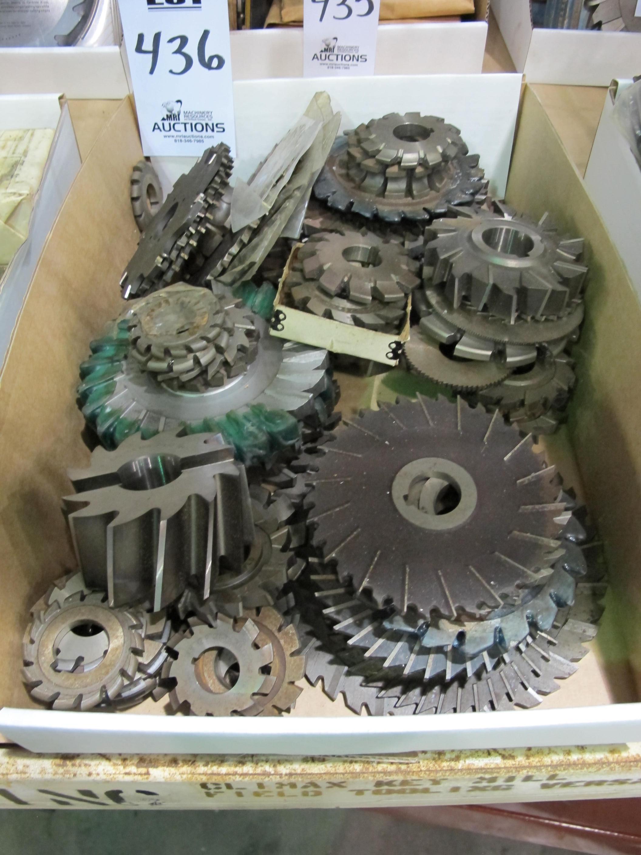 LOT ASST'D MILL CUTTERS (T-10) LOADING & HANDLING FEE $10-436