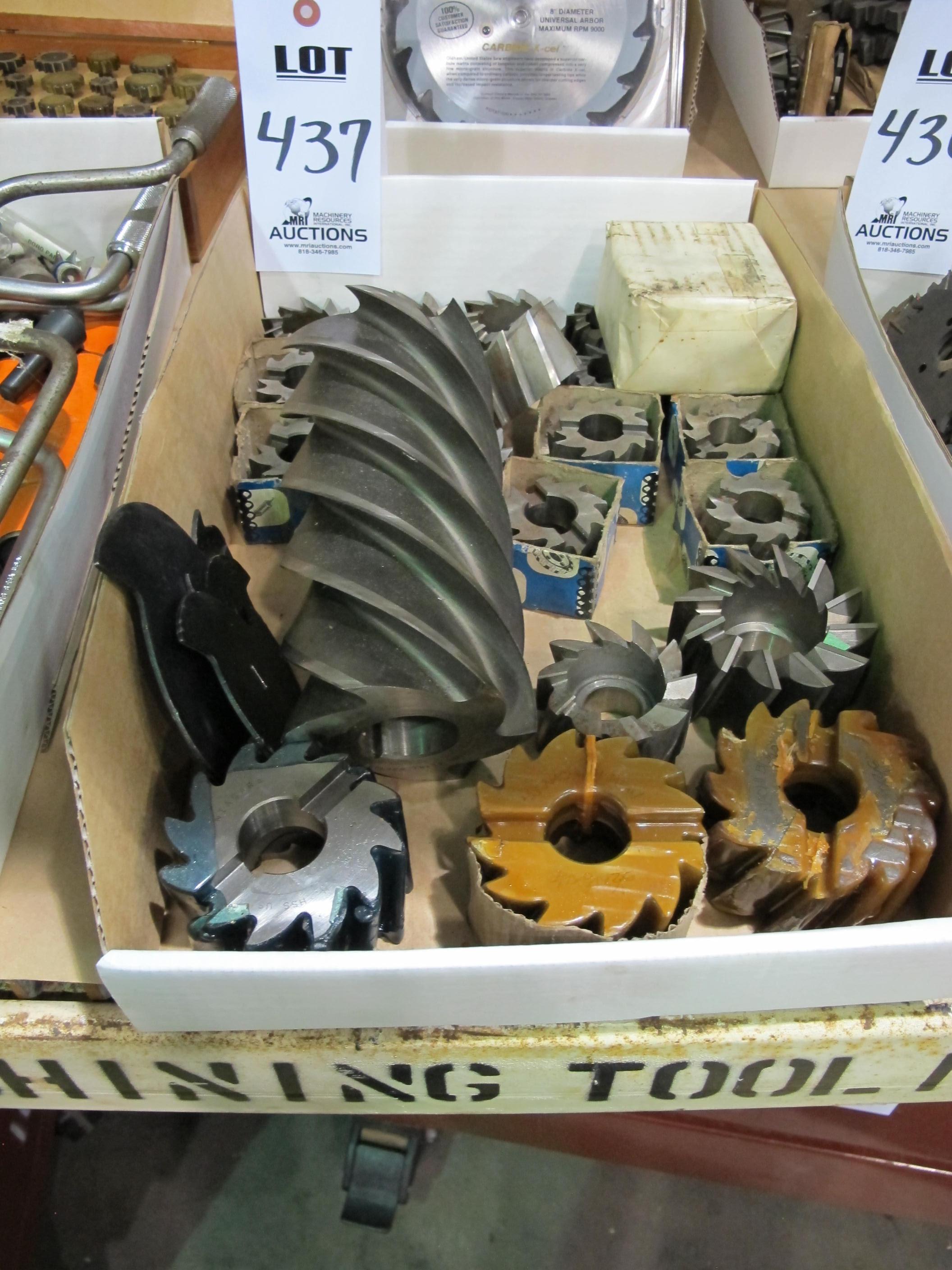 LOT ASST'D MILL CUTTERS (T-10) LOADING & HANDLING FEE $10-437
