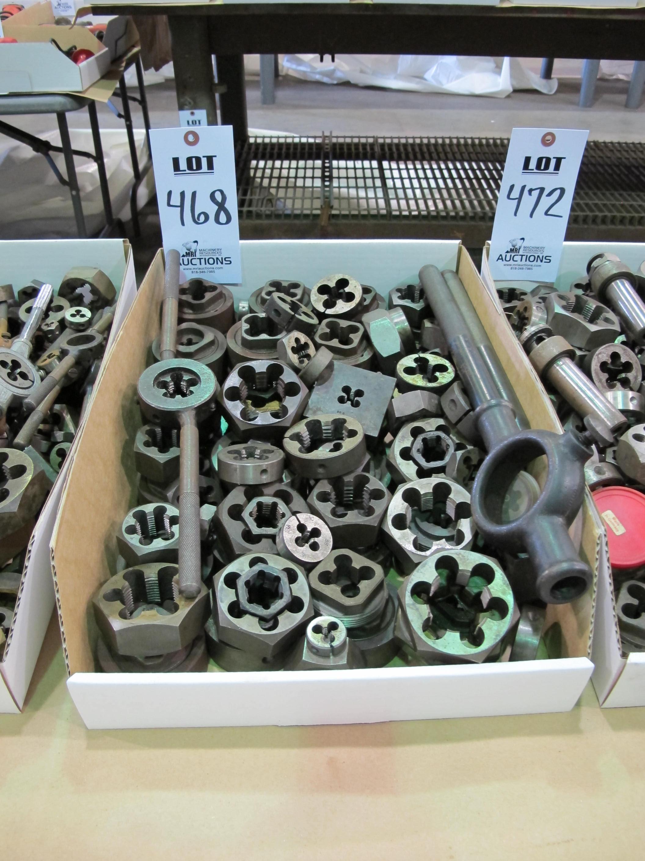 LOT ASST'D THREAD DIES (T-10) LOADING & HANDLING FEE $10-468