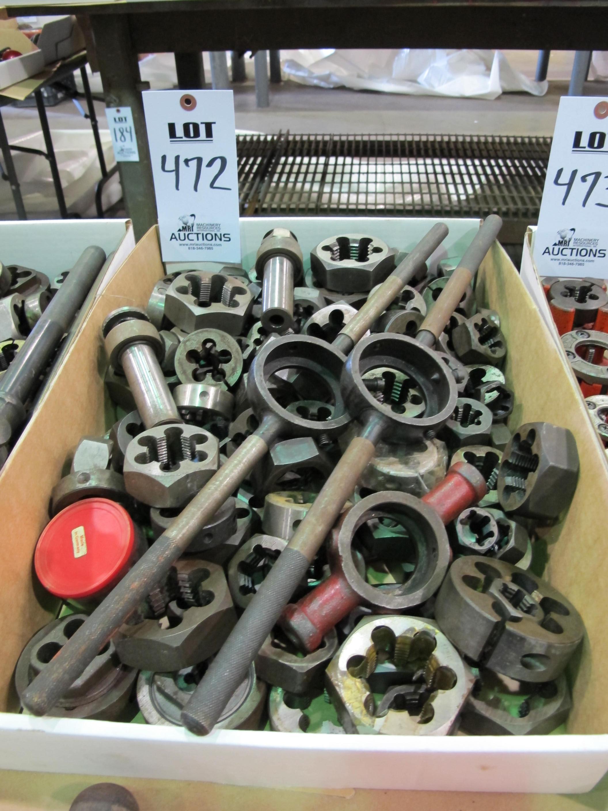 LOT ASST'D THREAD DIES (T-10) LOADING & HANDLING FEE $10-472