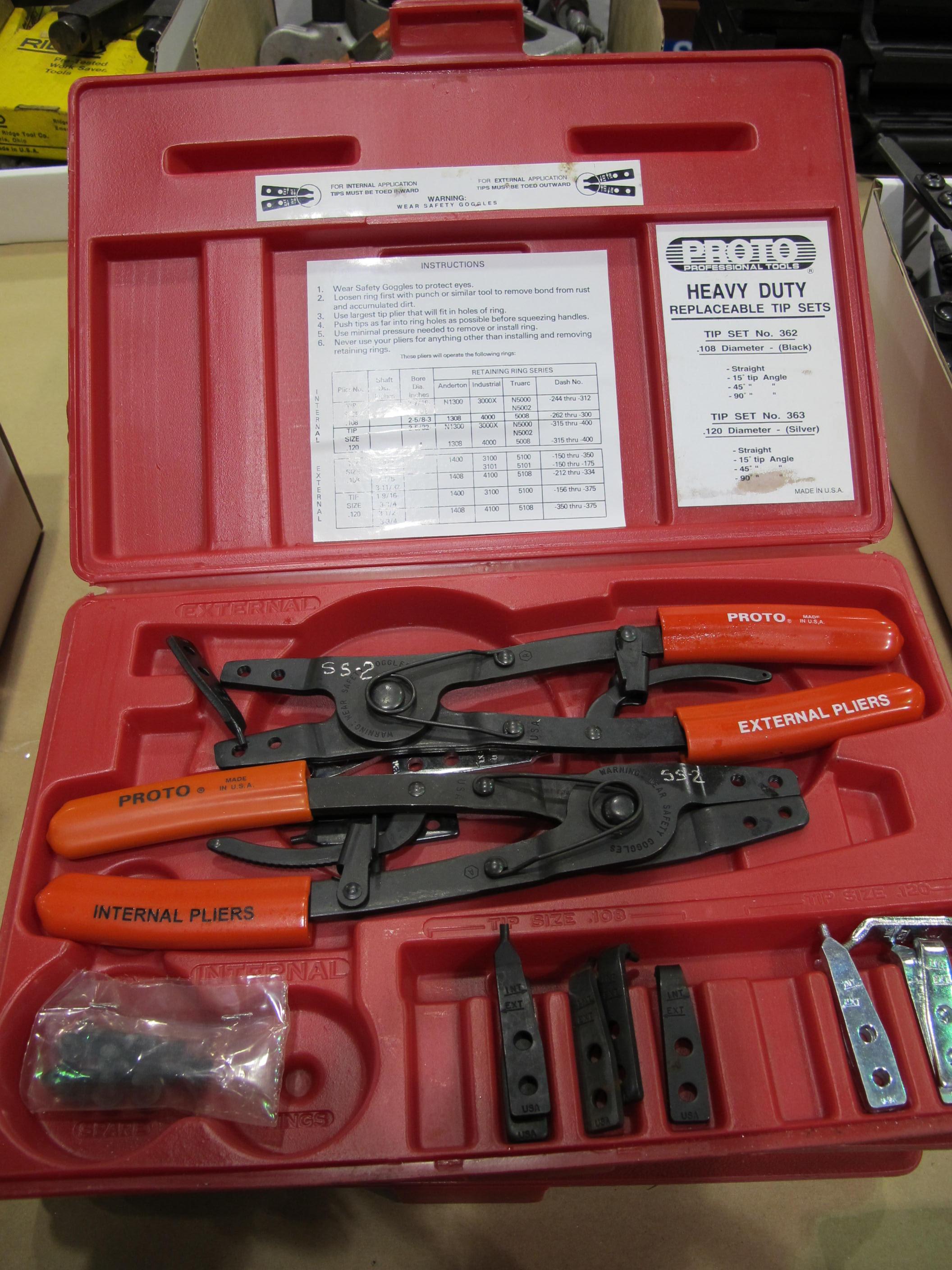 LOT (6) PROTO TIP SETS (T-10) LOADING & HANDLING FEE $10-513