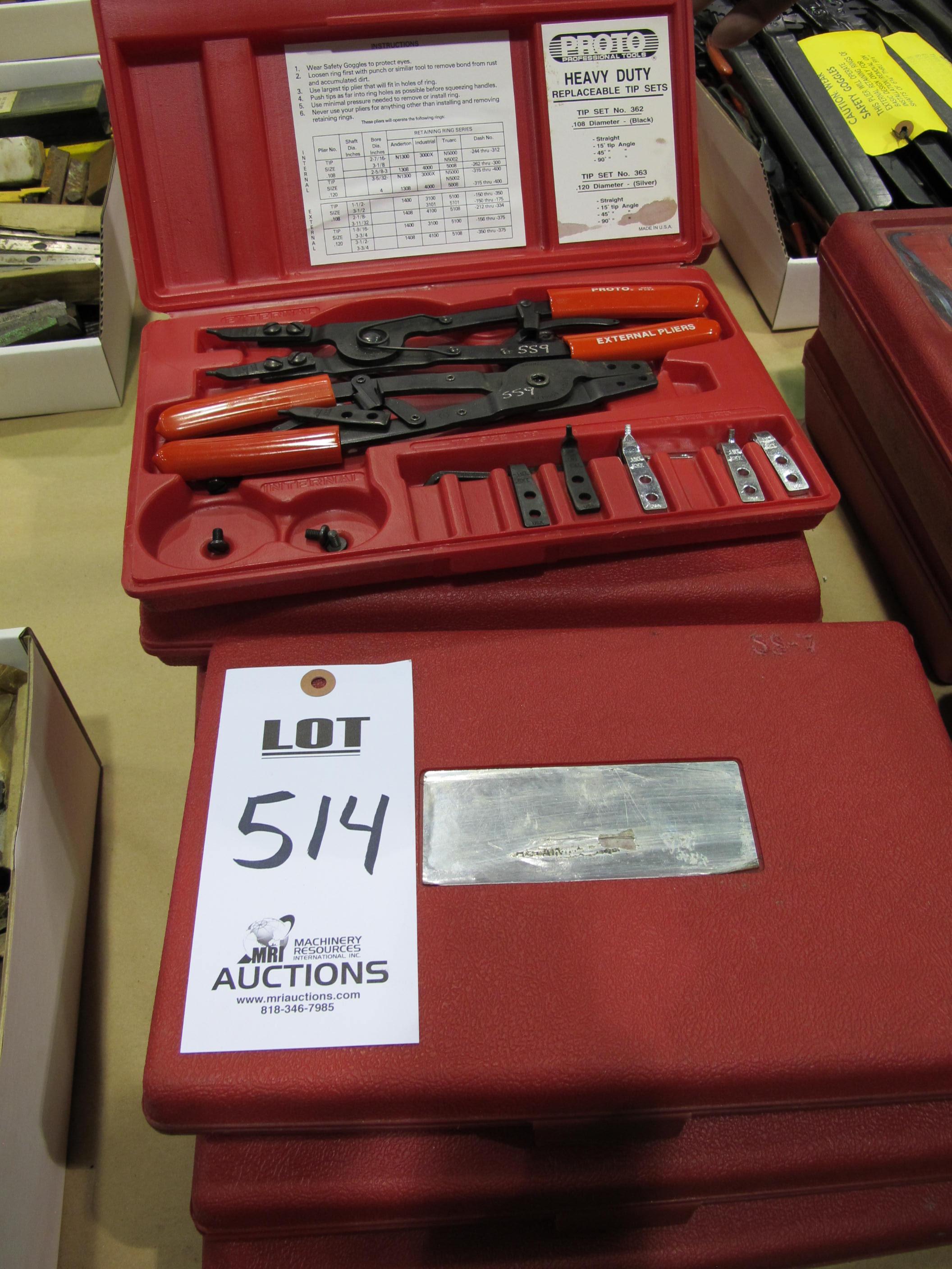 LOT (6) PROTO TIP SETS (T-10) LOADING & HANDLING FEE $10-514