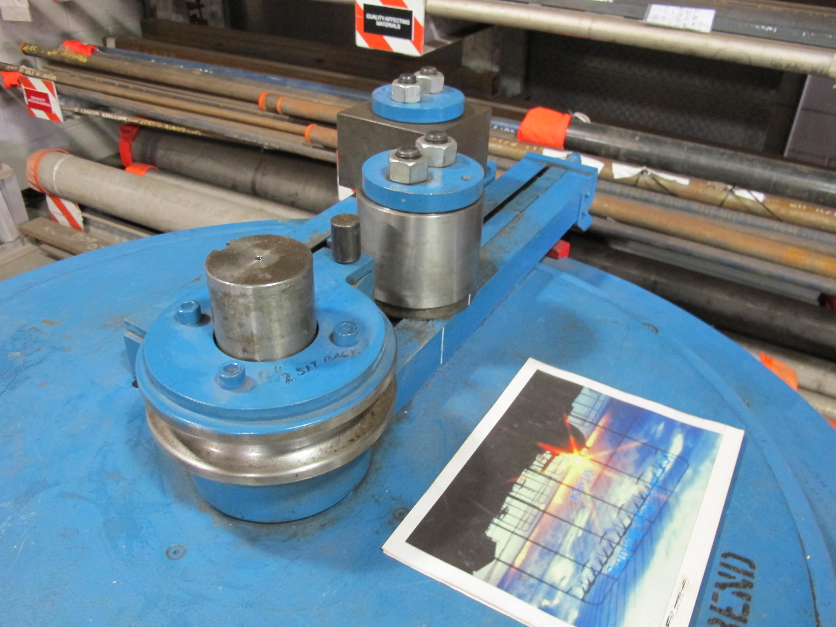 PEDRICK MODEL A-7 HYDRAULIC PIPE BENDING MACHINE S/N 3187 (T-10) LOADING & HANDLING FEE $300-551