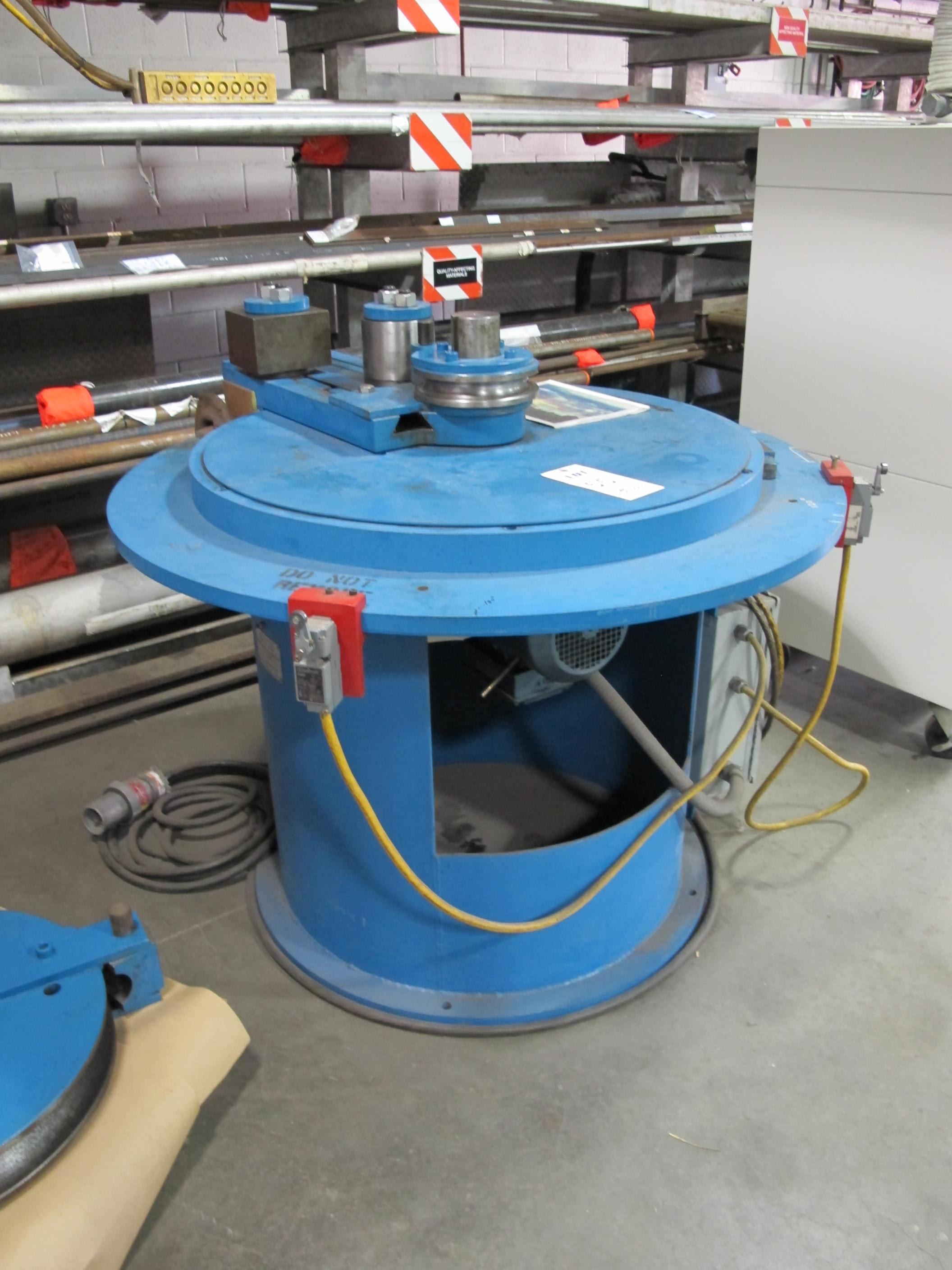 PEDRICK MODEL A-7 HYDRAULIC PIPE BENDING MACHINE S/N 3187 (T-10) LOADING & HANDLING FEE $300-551