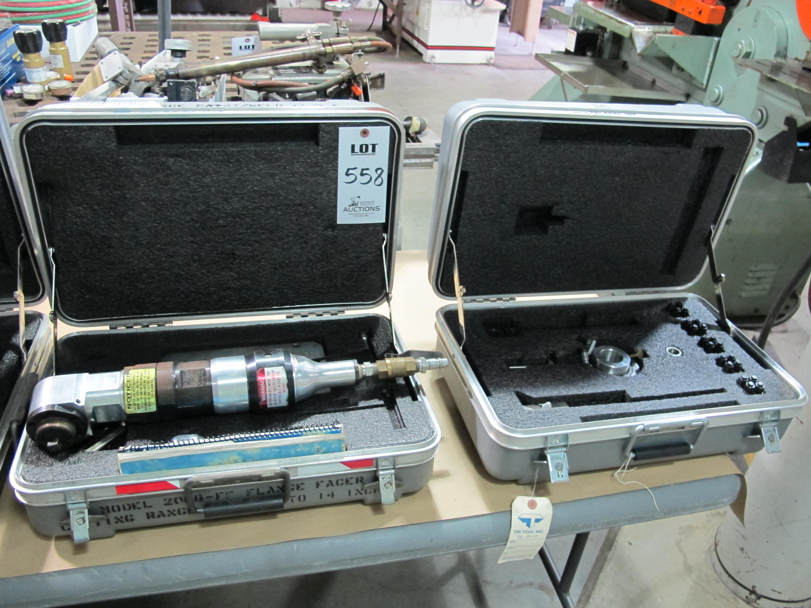 TRI TOOL MODEL 206B FLANGE FACER (T-10) LOADING & HANDLING FEE $25-558