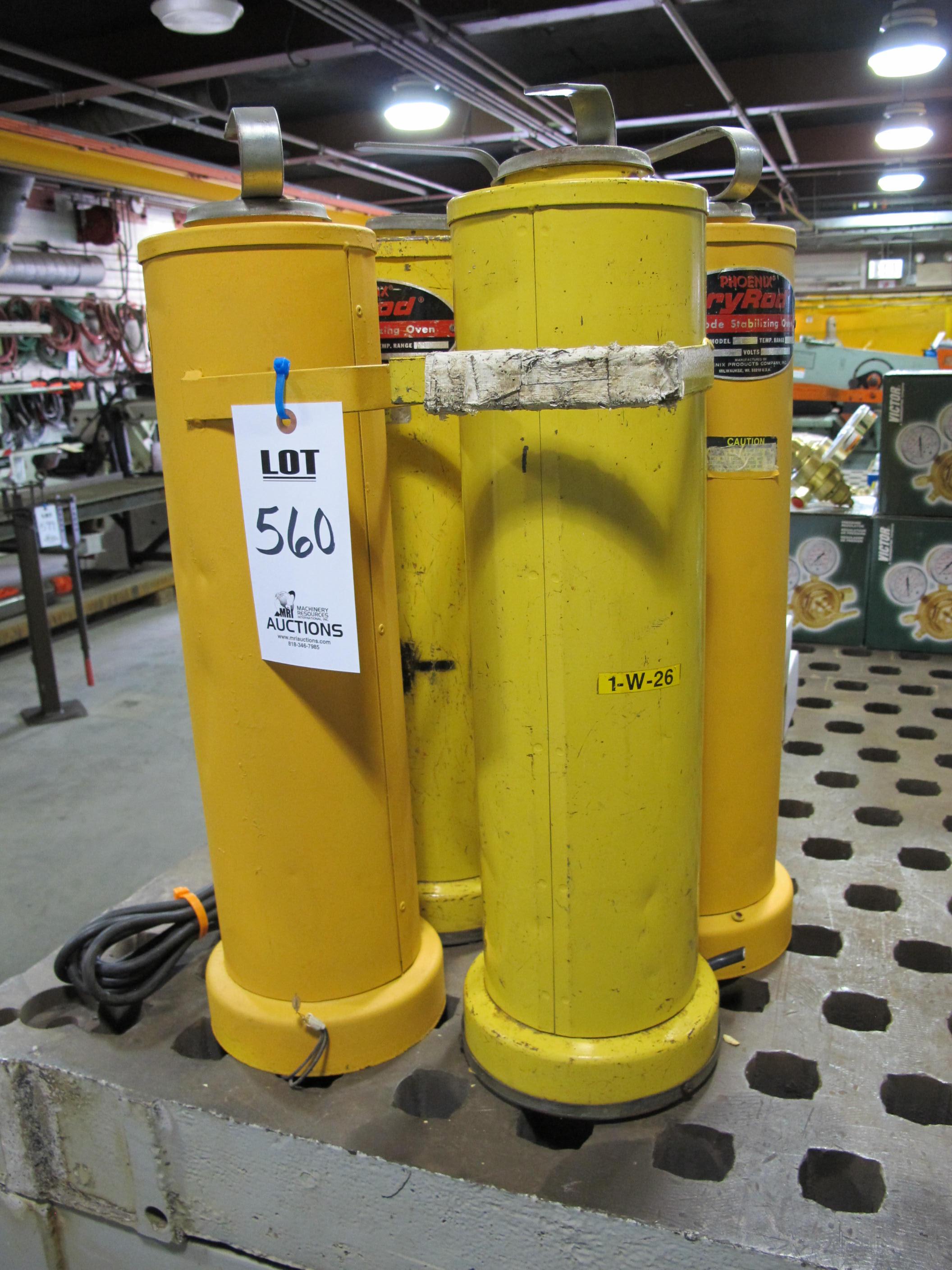 LOT (4) DRY ROD ELECTRODE STABILIZING OVEN (T-10) LOADING & HANDLING FEE $10-560