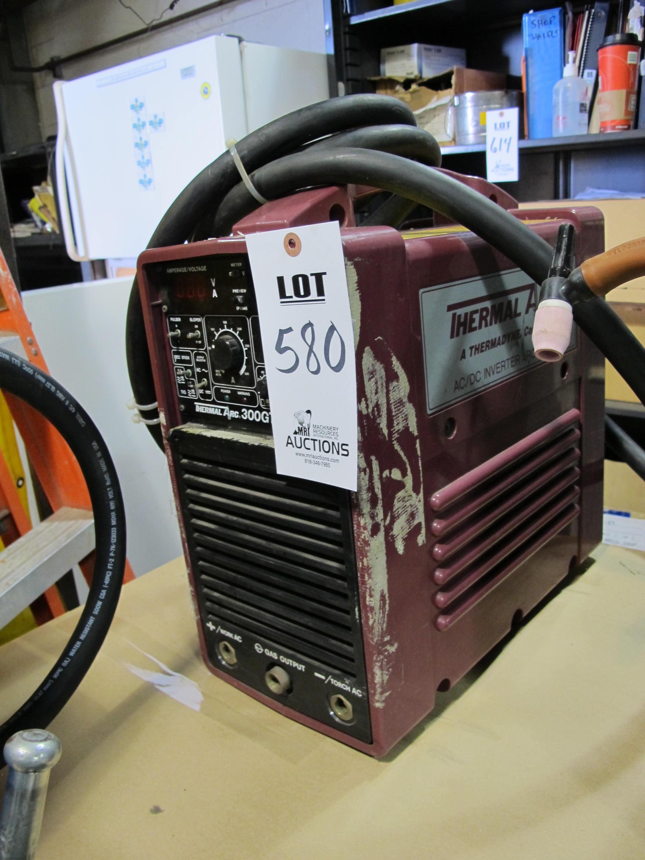 THERMAL ARC 300GTSW AC/DC INVERTER ARC WELDER S/N T22515A188809G (T-10) LOADING & HANDLING FEE $25-580