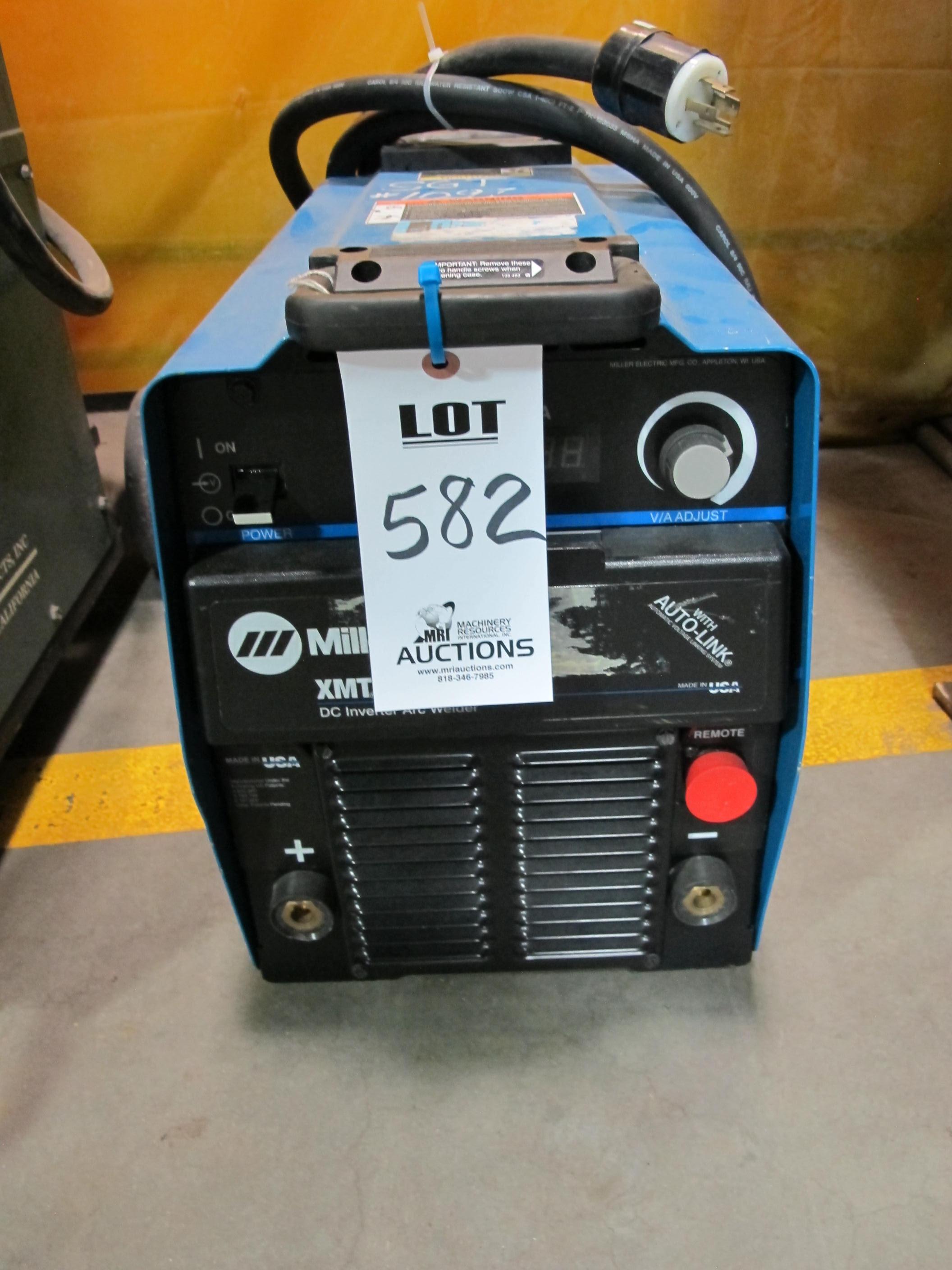 MILLER MODEL XMT304CC-CV WELDER S/N LH36023BA (T-10) LOADING & HANDLING FEE $25-582
