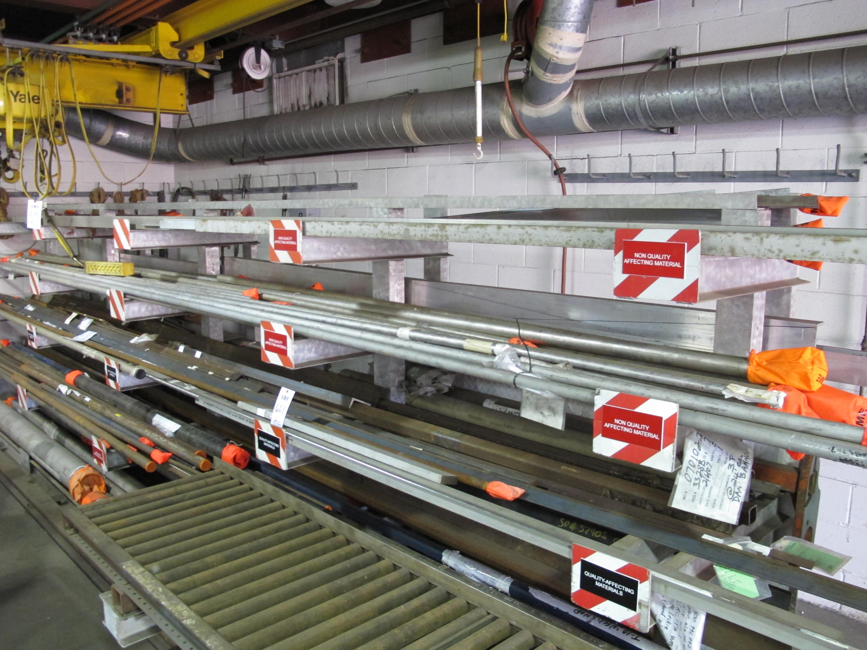 RACK W/ CONTENTS (T-10) LOADING & HANDLING FEE $300-601