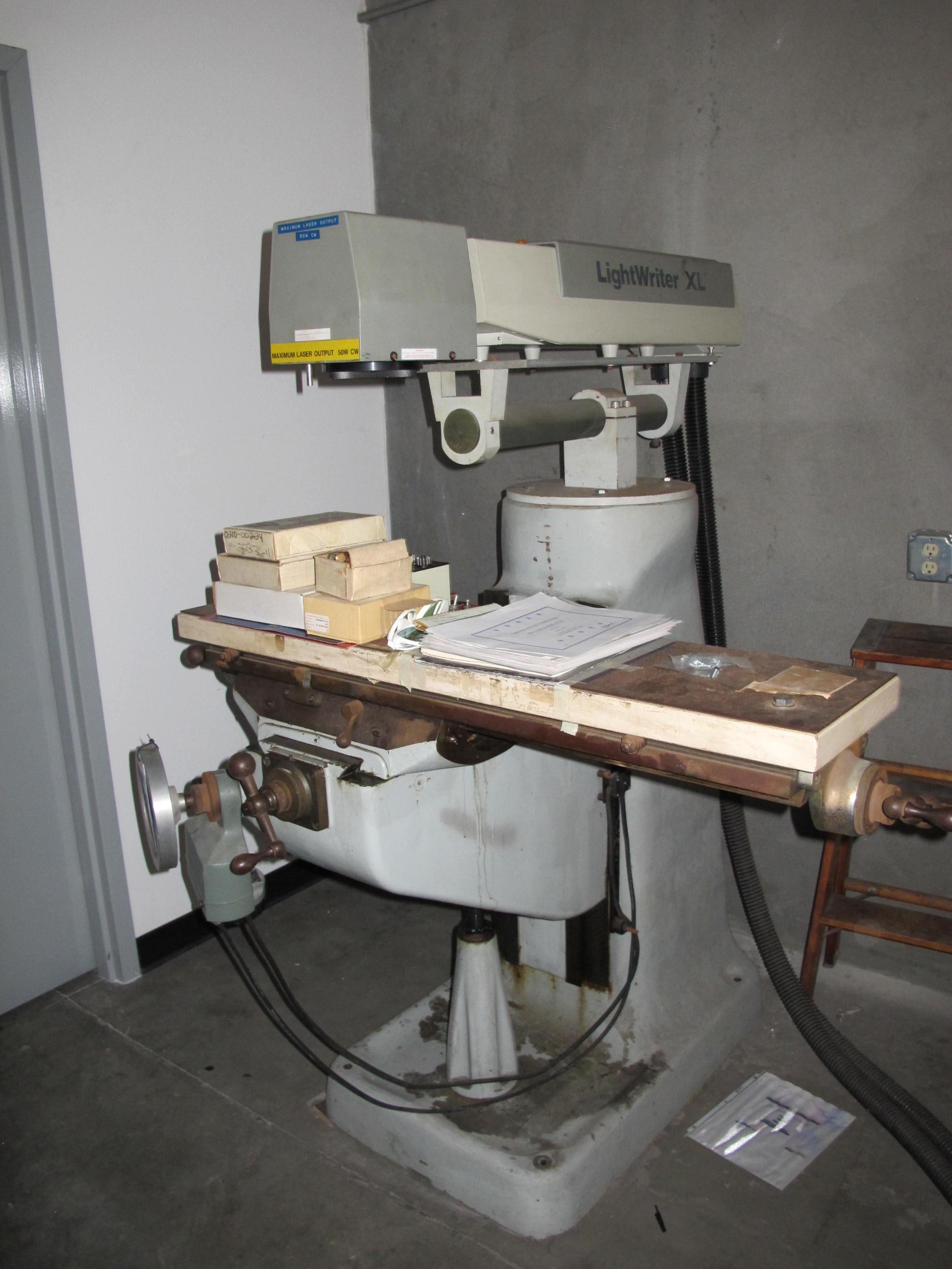 BRIDGEPORT MODEL 44281 LASER ENGRAVER (T-10) LOADING & HANDLING FEE $350-617