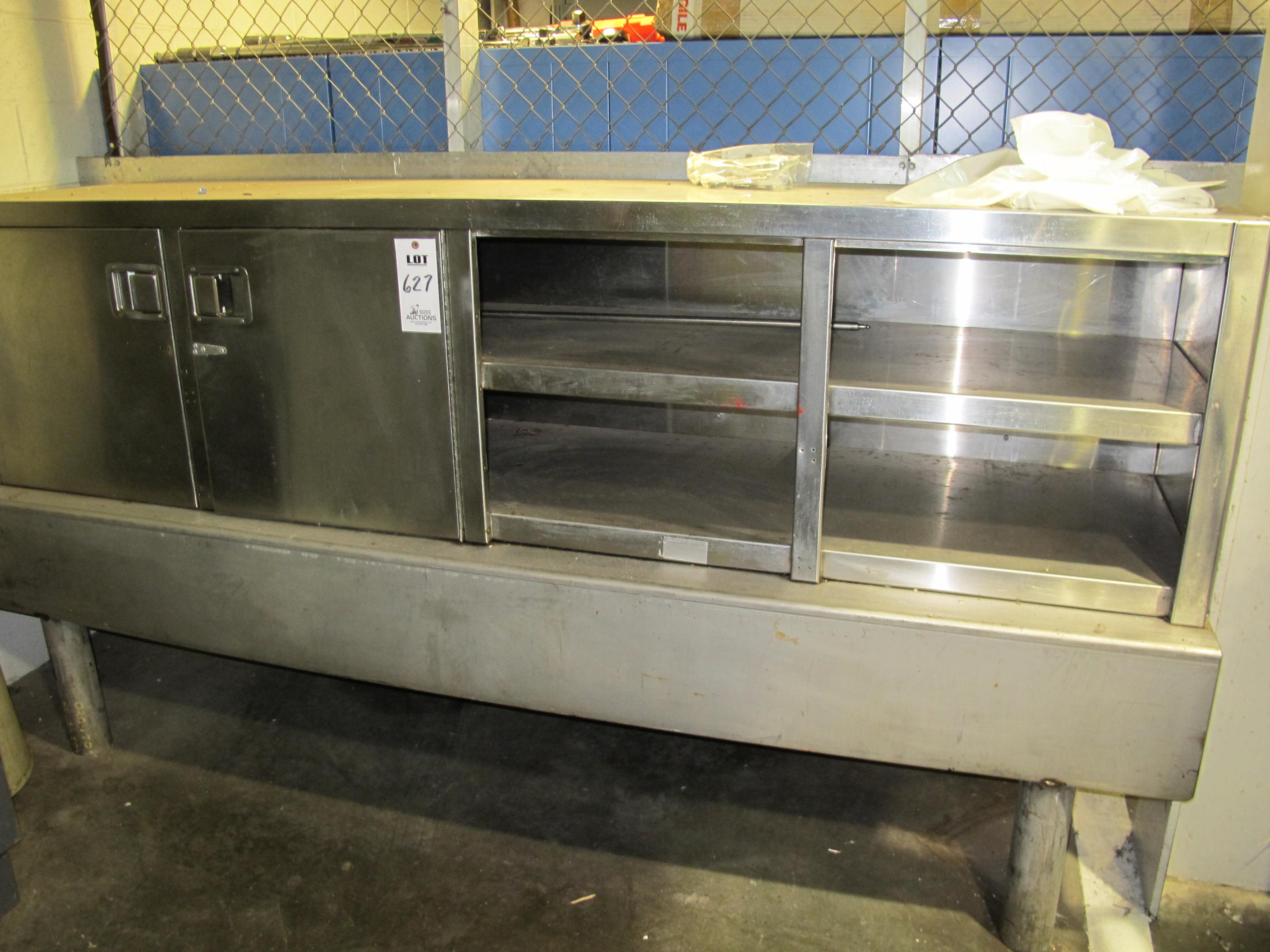 STAINLESS STEEL CABINET (T-10) LOADING & HANDLING FEE $50-627