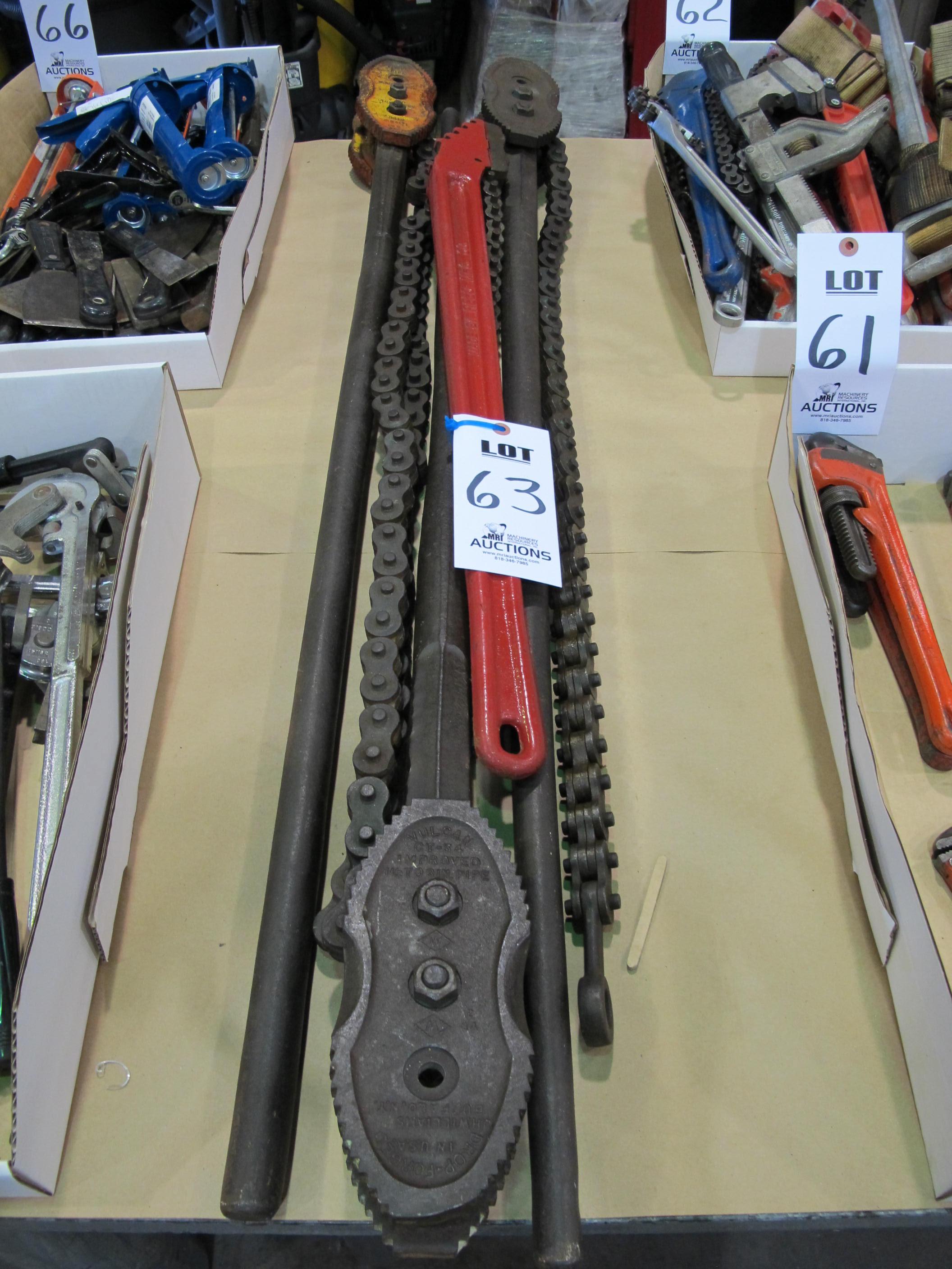 LOT (3) ASST'D PIPE STRAPS (T-10) LOADING & HANDLING FEE $10-63