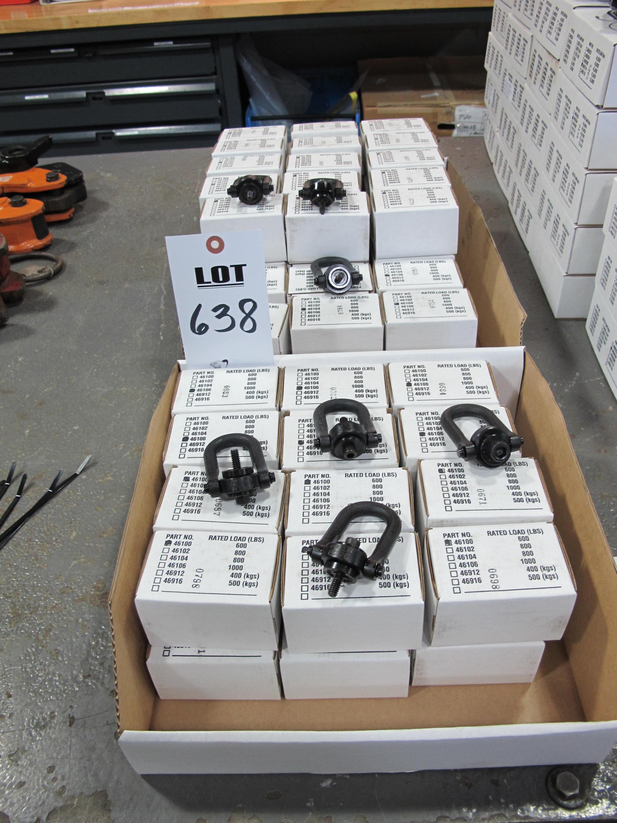 LOT ACTEK EYE BOLTS (T-10) LOADING & HANDLING FEE $25-638