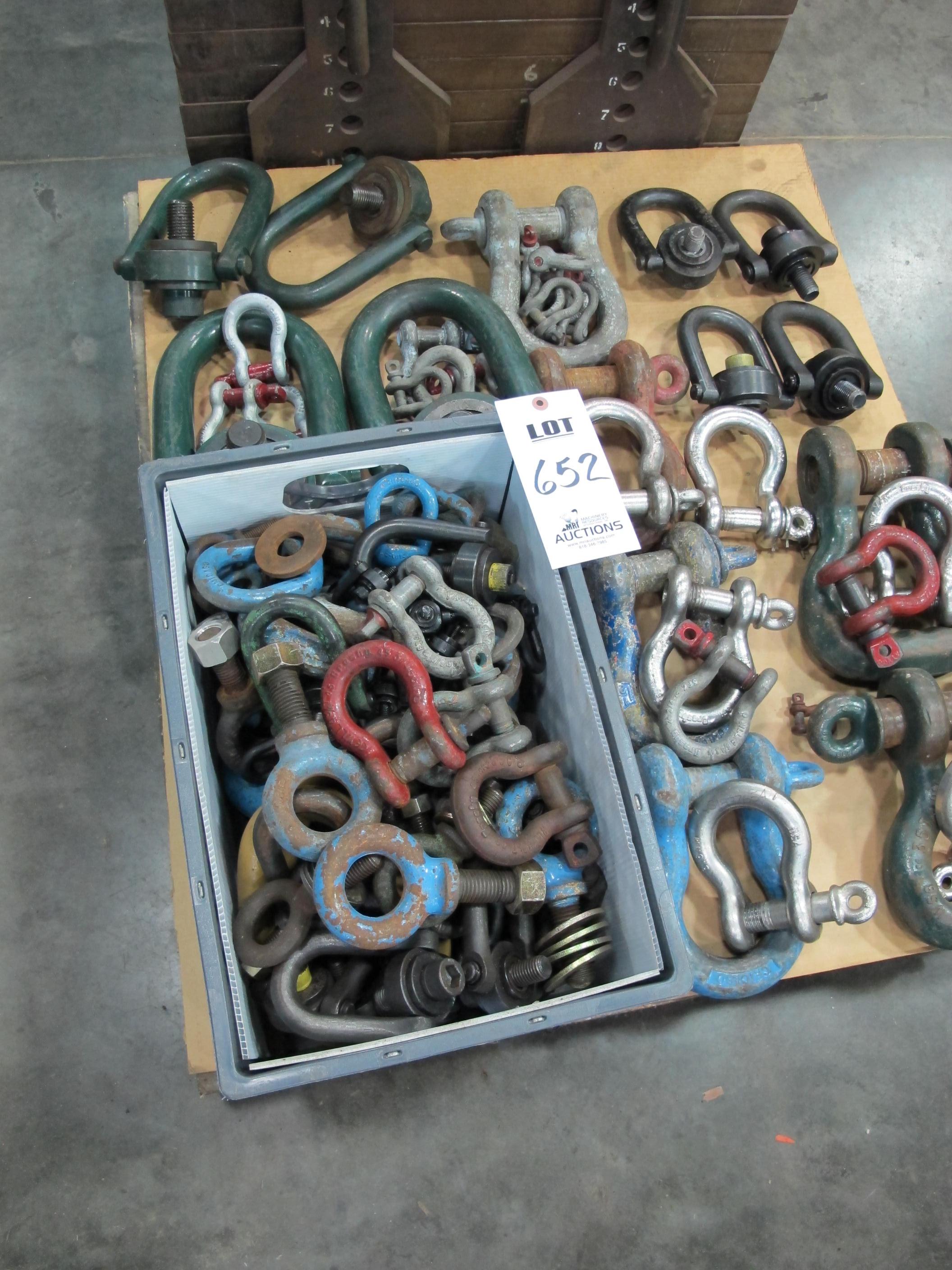 LOT ASST'D SHACKLES (T-10) LOADING & HANDLING FEE $25-652