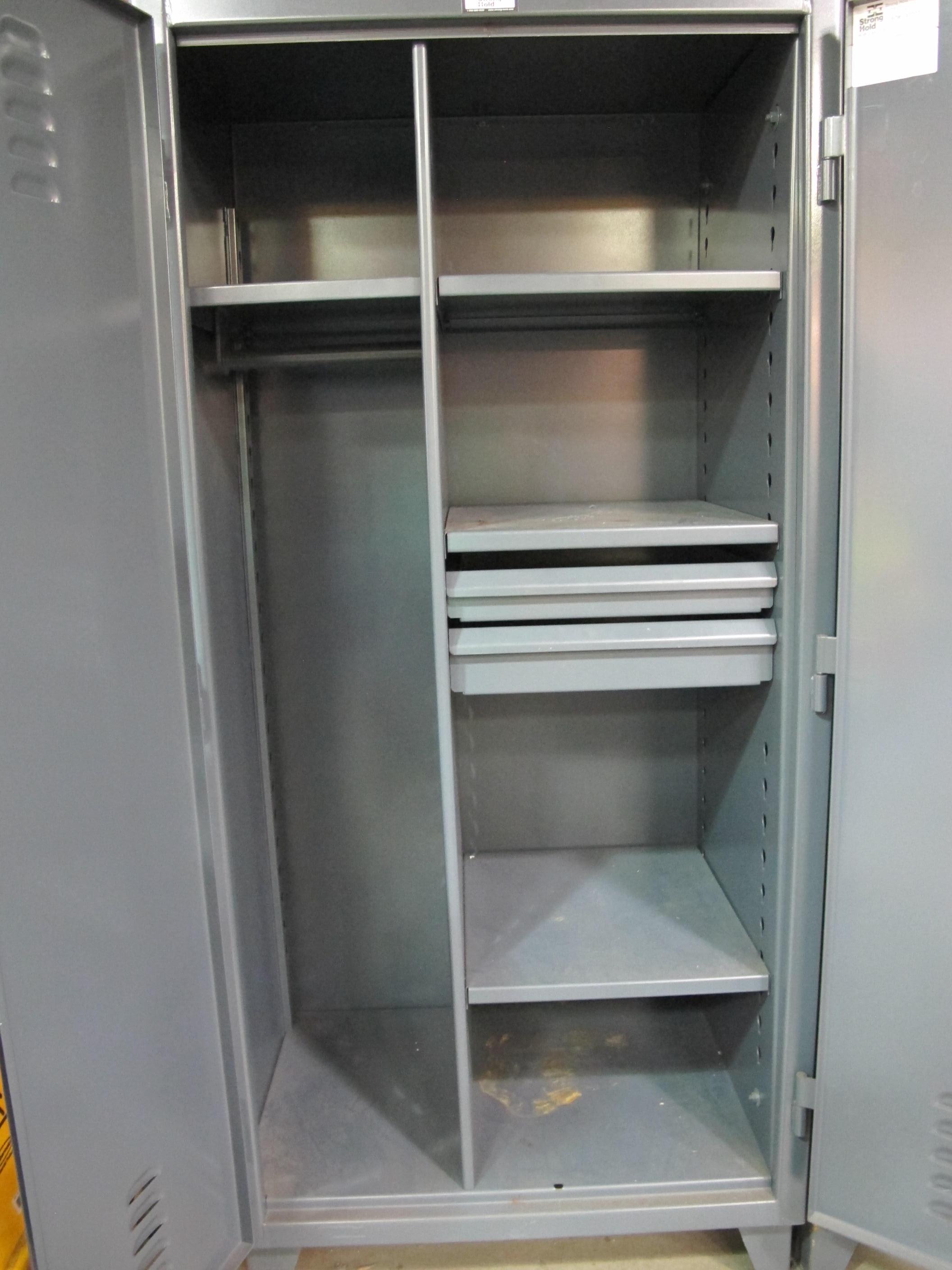 STRONG HOLD 2-DOOR STORAGE CABINET (T-10) LOADING & HANDLING FEE $50-664