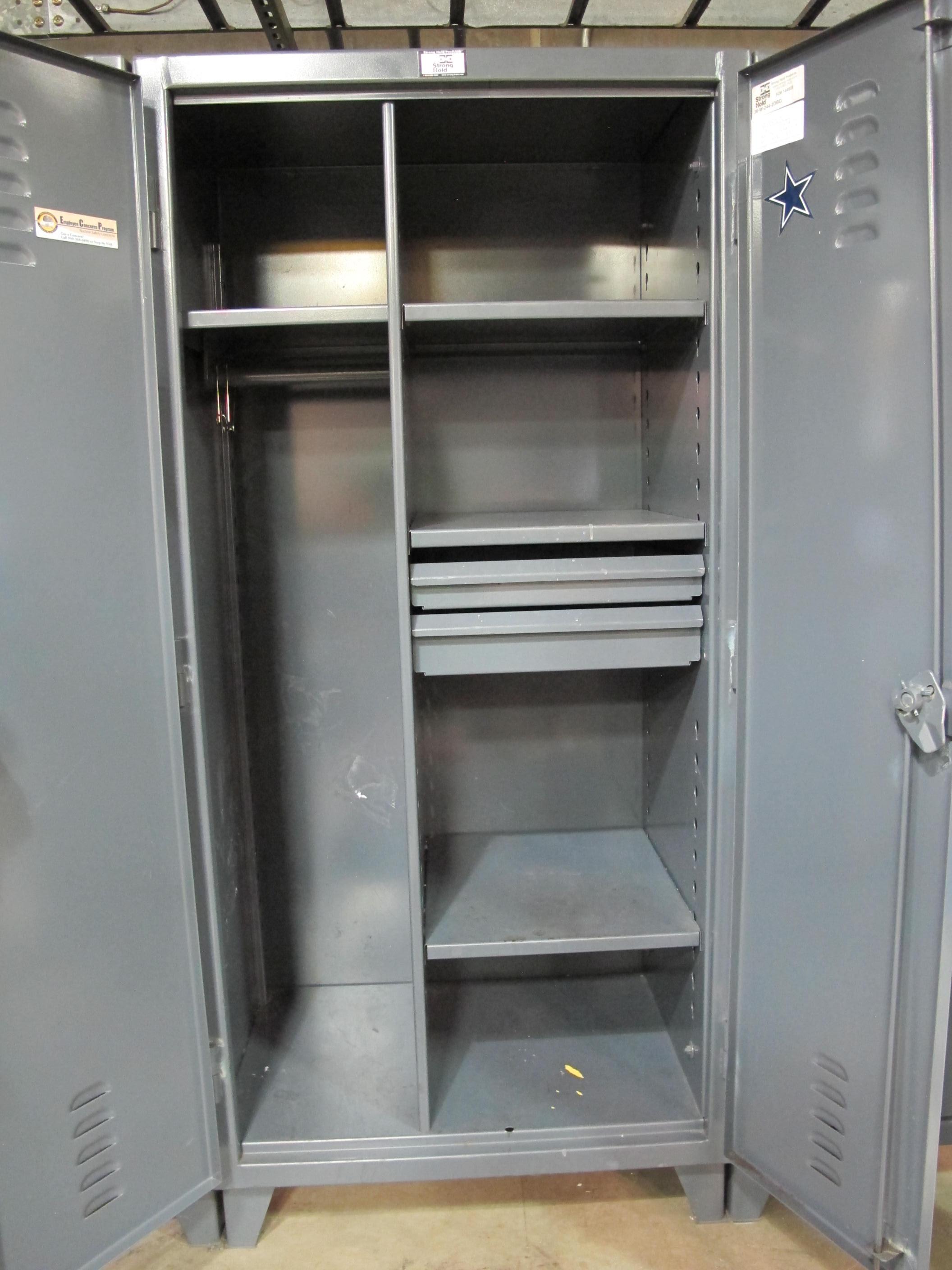 STRONG HOLD 2-DOOR STORAGE CABINET (T-10) LOADING & HANDLING FEE $50-668