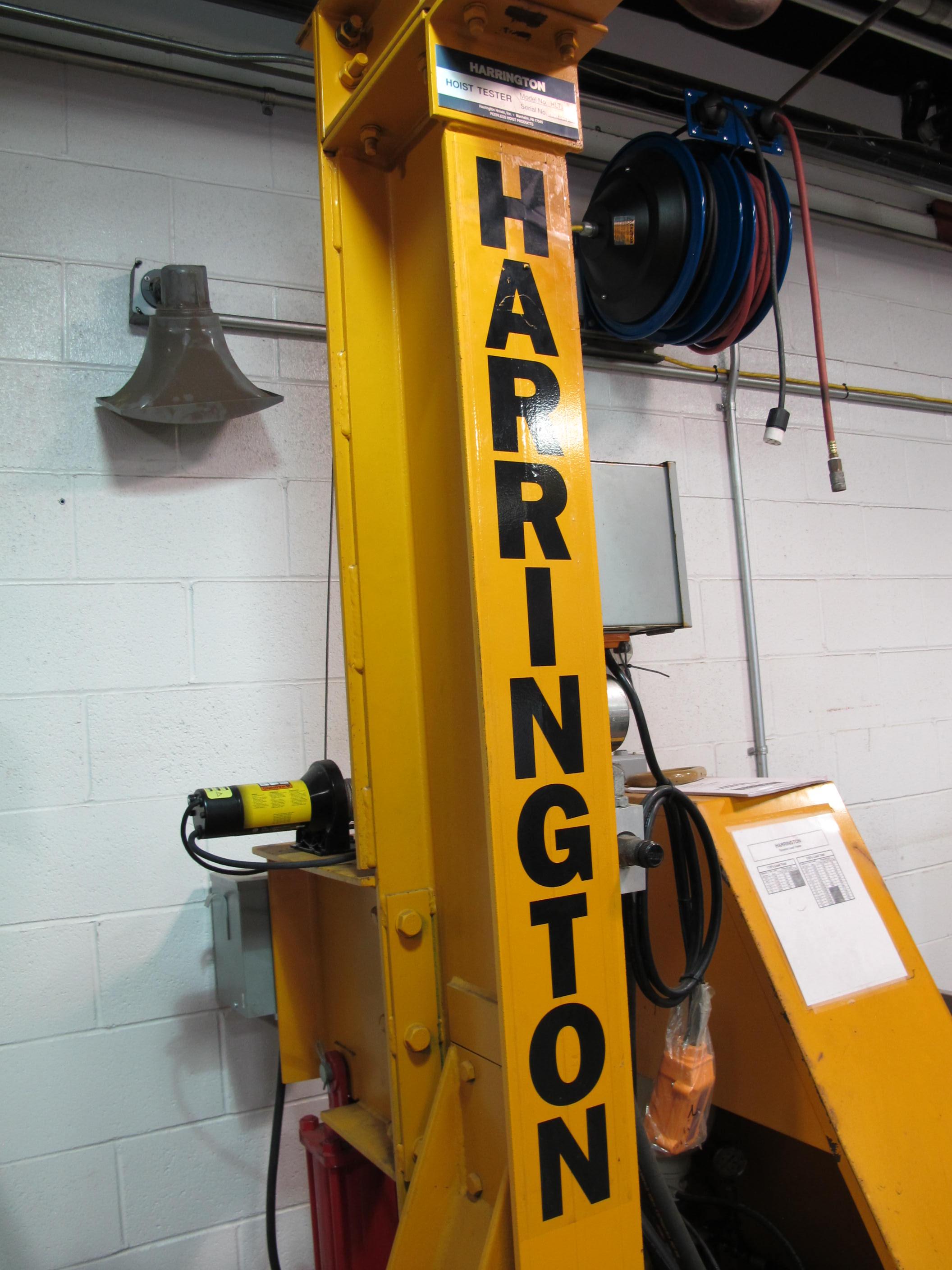 HARRINGTON MODEL HLTI HOIST TESTER, 5-10-TON S/N 69061 (T-10) LOADING & HANDLING FEE $300-671