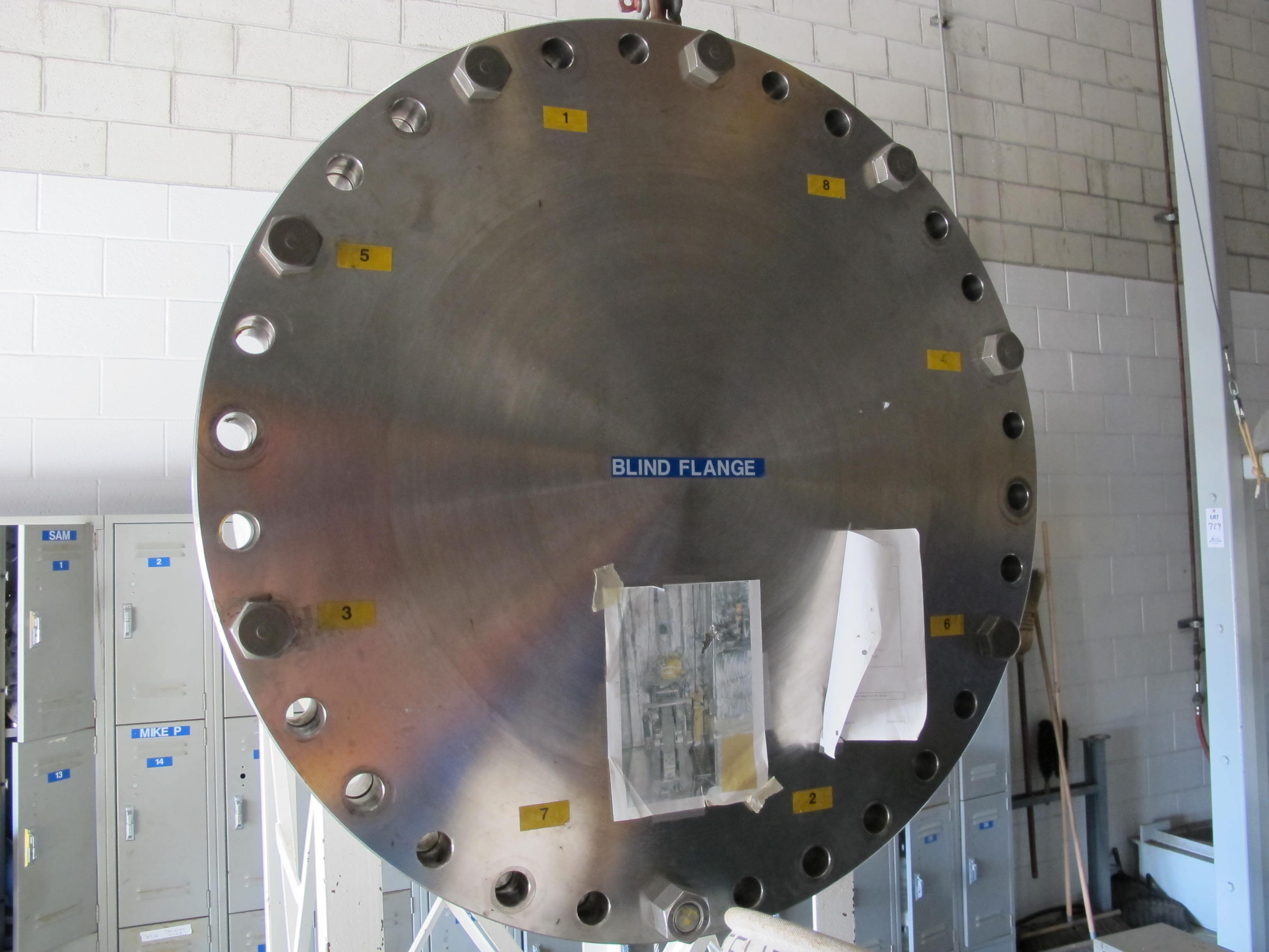 BLIND FLANGE HYDRAULIC TENSIONING SYSTEM (T-10) LOADING & HANDLING FEE $300-675