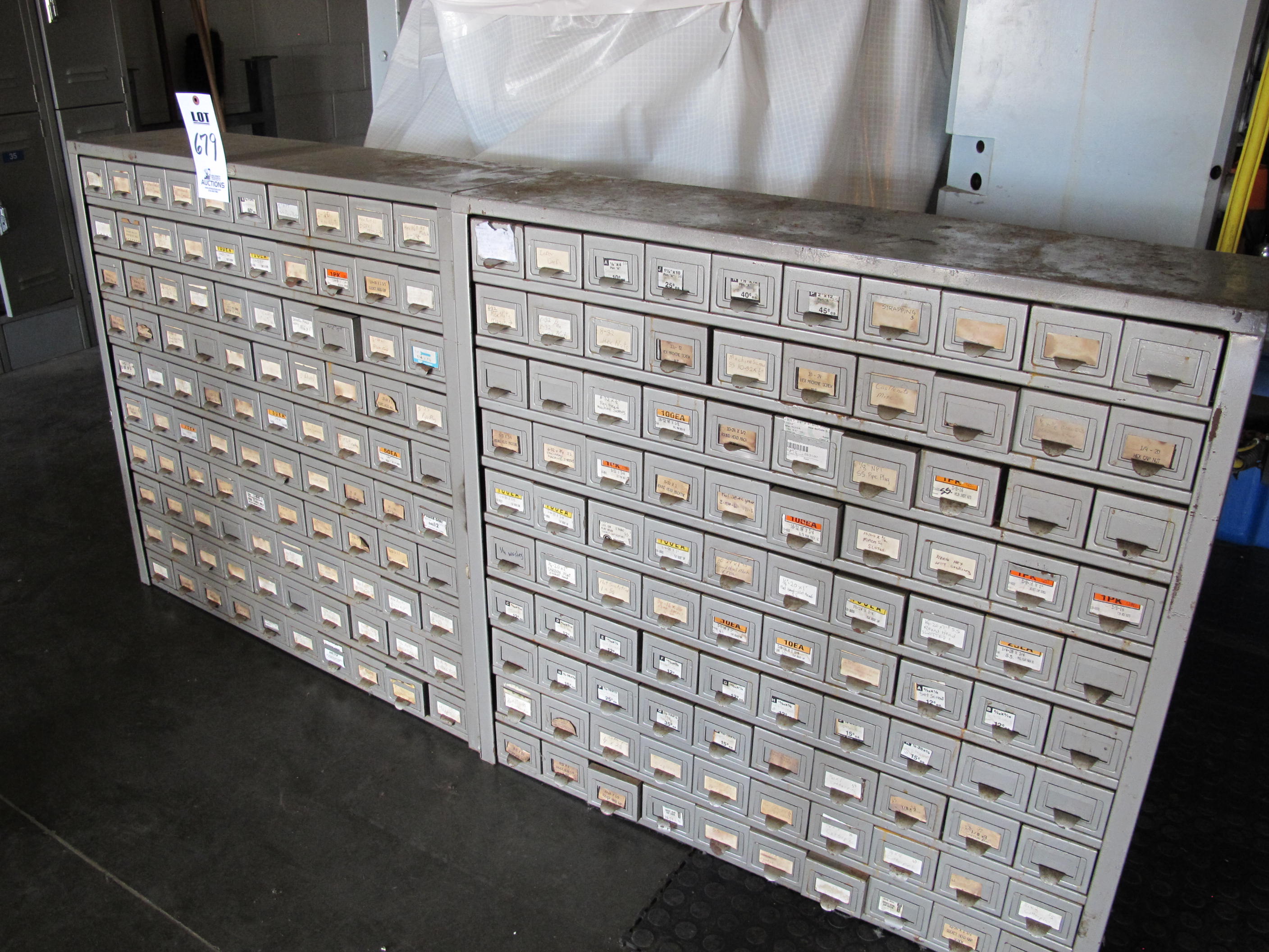 CABINET W/ CONTENTS (T-10) LOADING & HANDLING FEE $100-679