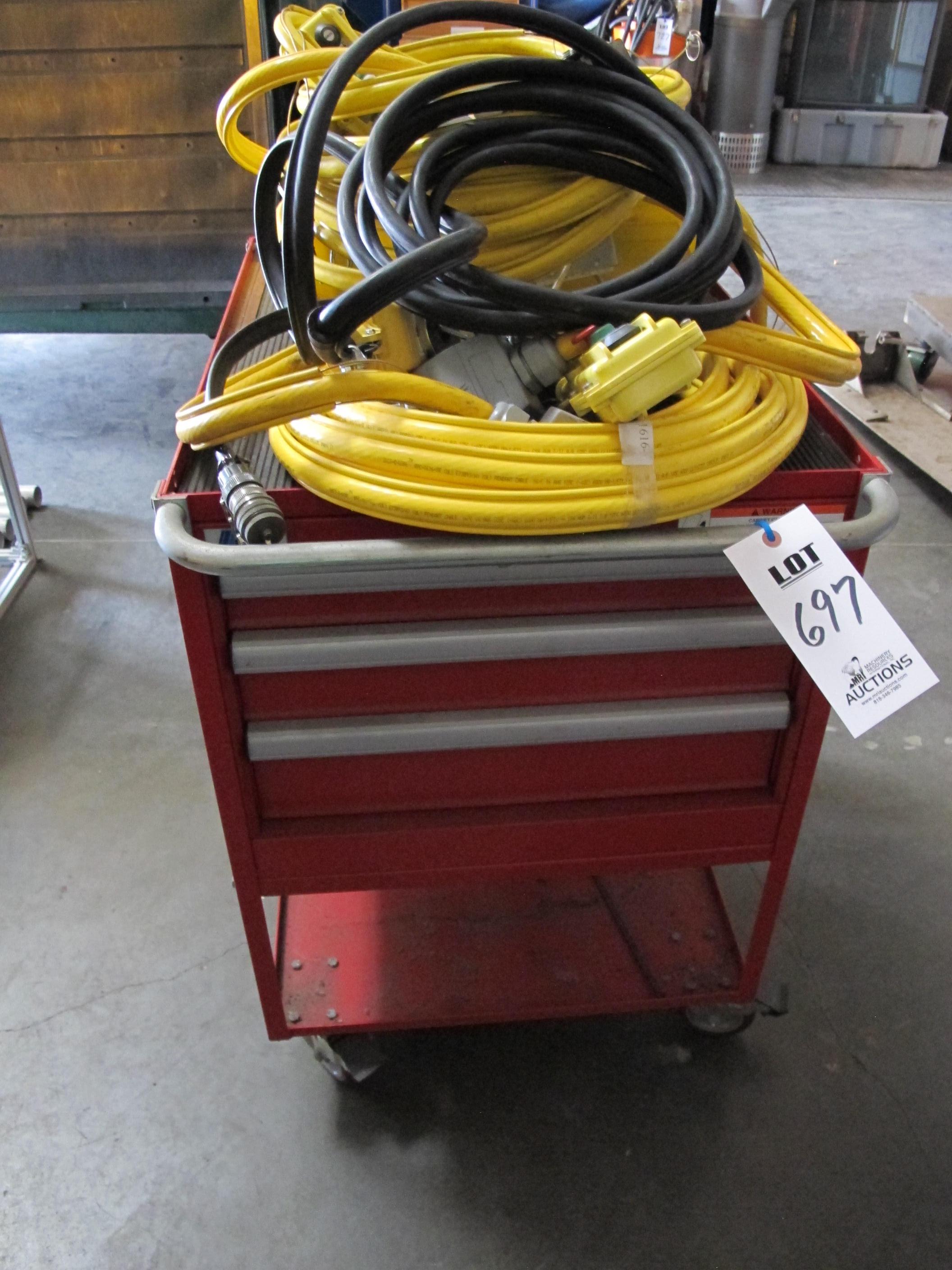 LISTA 3-DRAWER TOOL CABINET W/ ELECTRIC CONTROLS (T-10) LOADING & HANDLING FEE $25-697