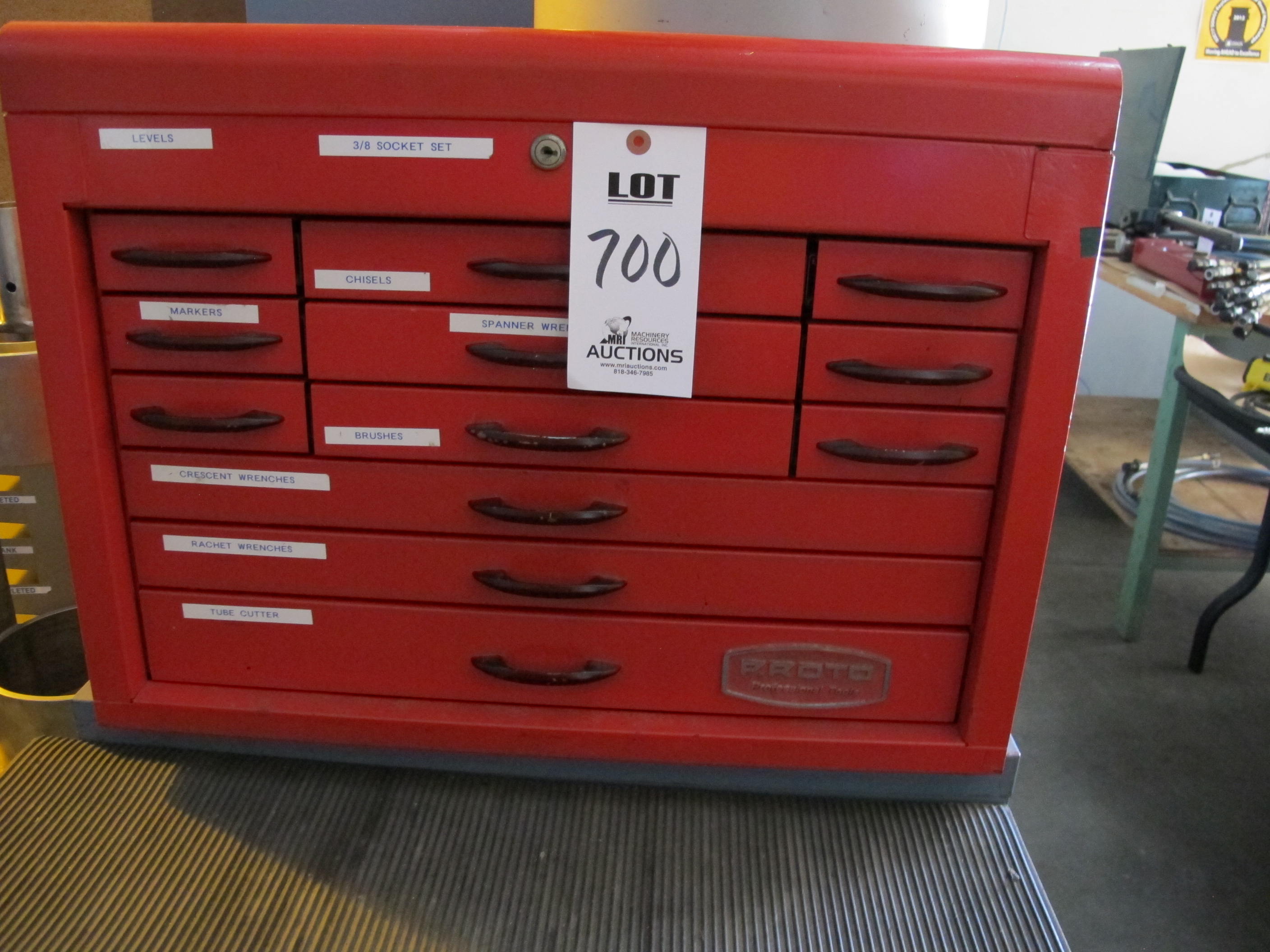 TOOL BOX W/ CONTENTS (T-10) LOADING & HANDLING FEE $50-700