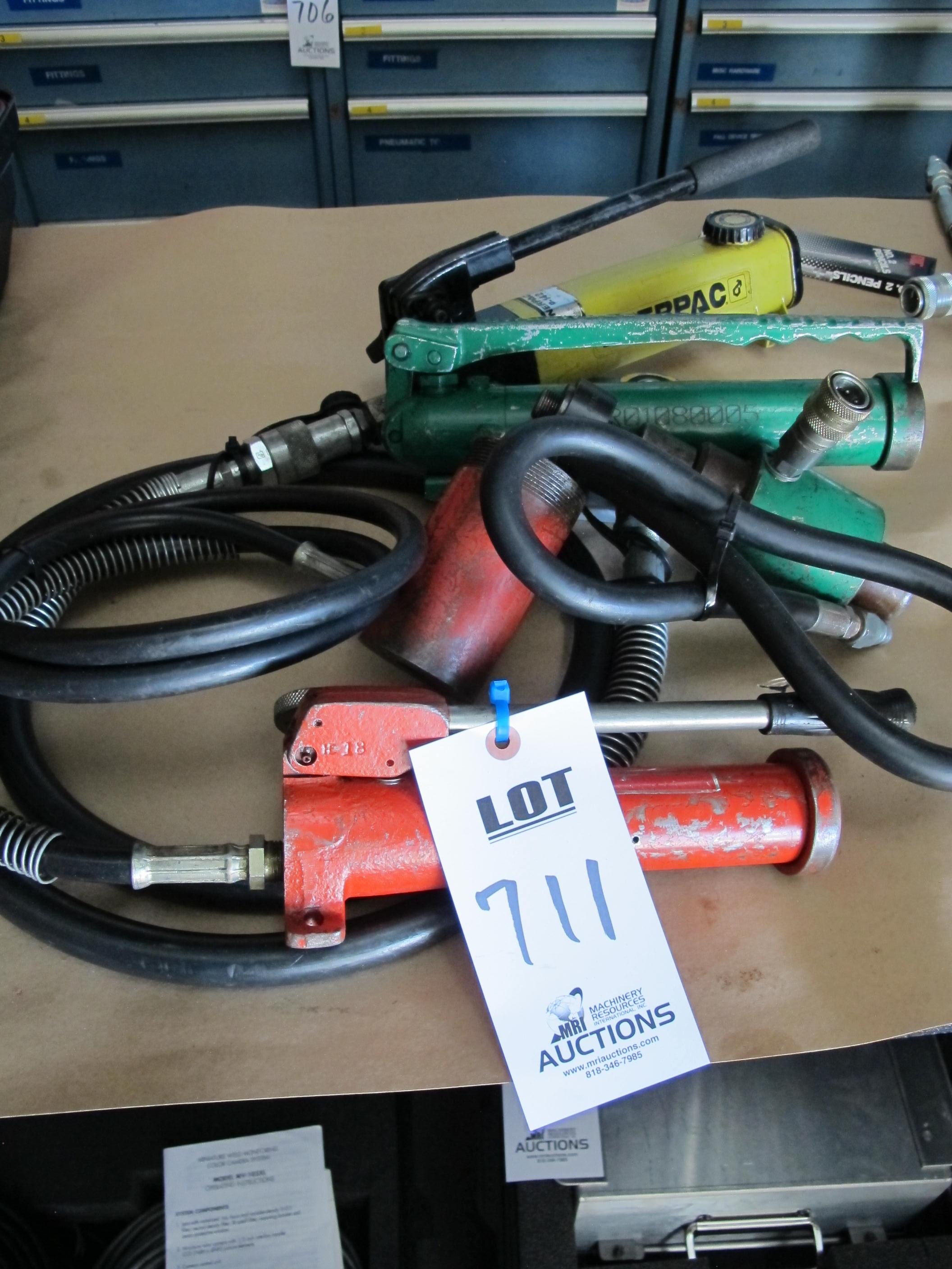 ENERPAC HYDRAULIC UNIT (T-10) LOADING & HANDLING FEE $10-711