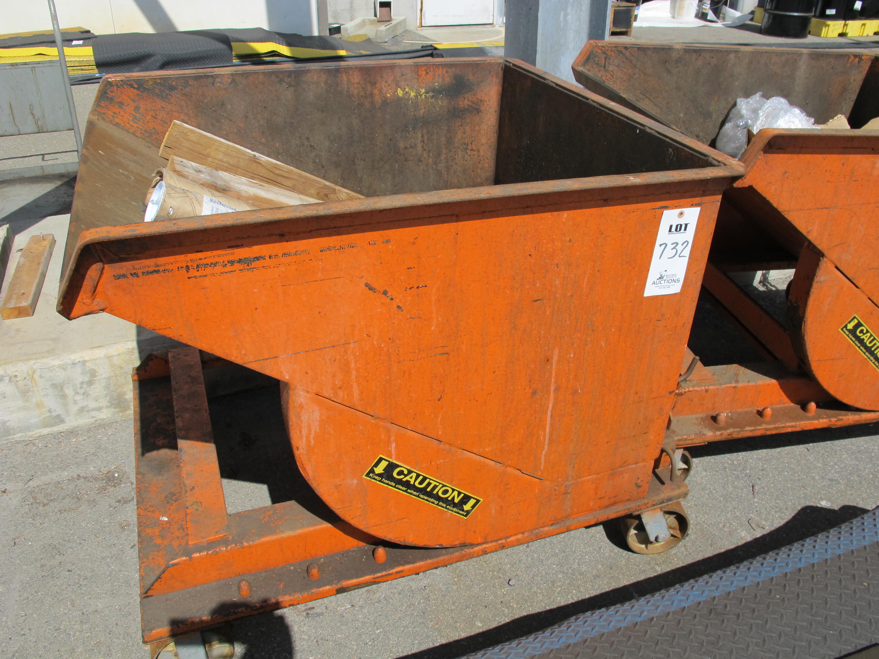 DUMP HOPPER (T-10) LOADING & HANDLING FEE $50-732