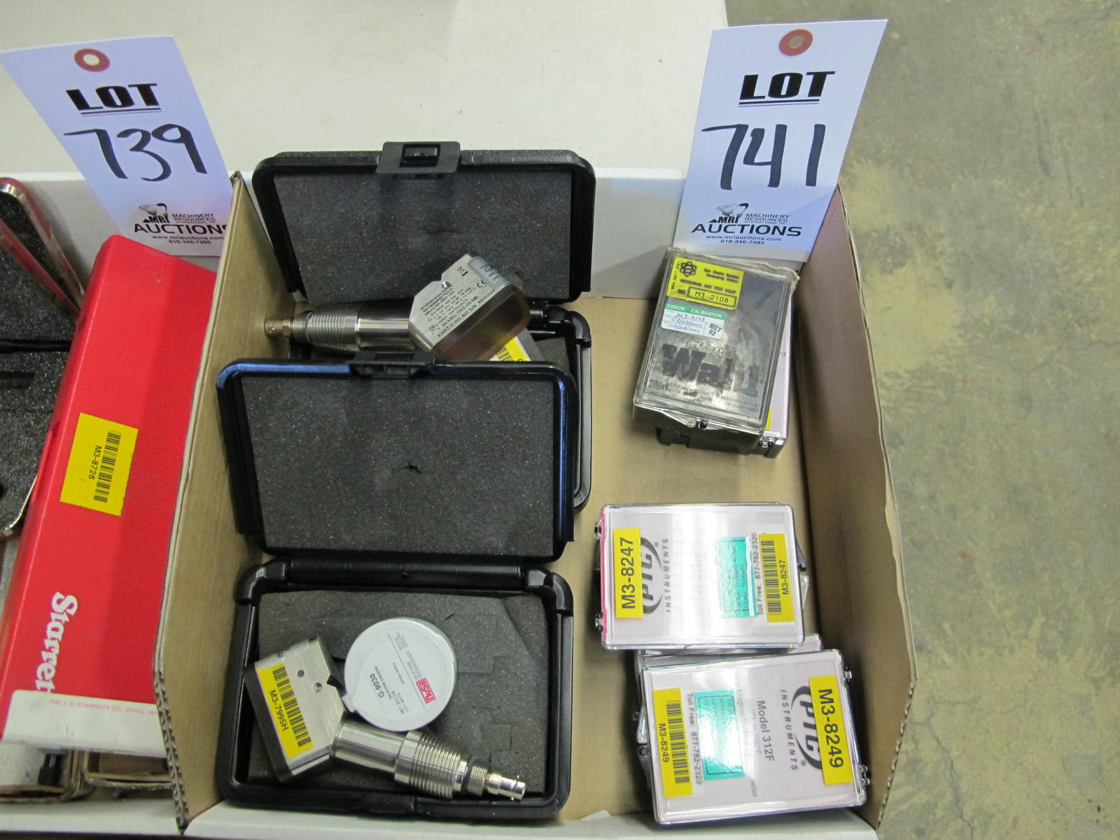 LOT GE MODEL CRS-05-MB INFRASTRUCTURE SENSORS & MISC DUAL MAGNETIC SURFACE THERMOMETERS (G-46) LOADING & HANDLING FEE $10-741