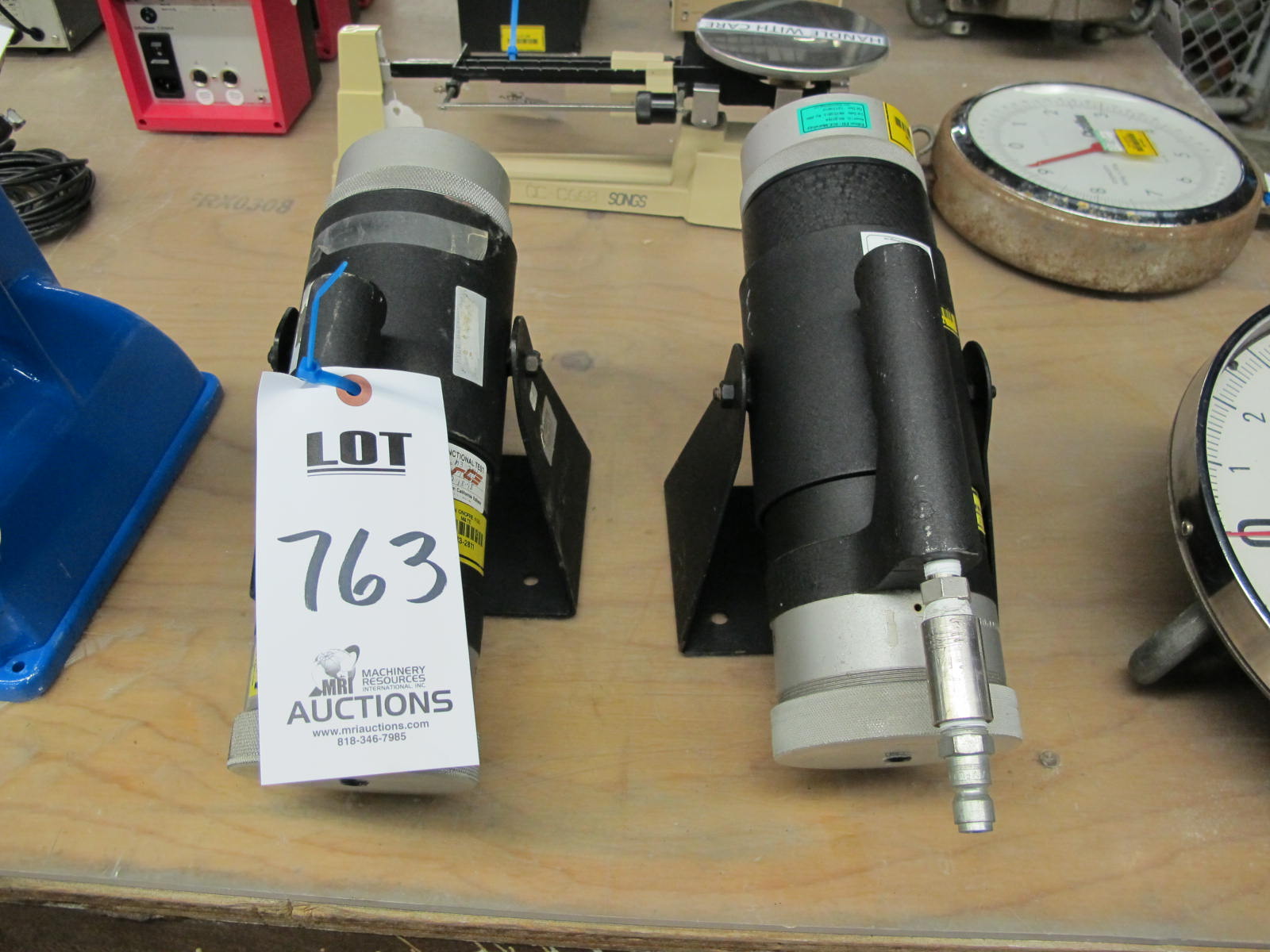 LOT (2) PICO MODEL 400-B PNEUMATIC FUNCTIONAL TEST THING-A-MA-JIG (G-46) LOADING & HANDLING FEE $10-763