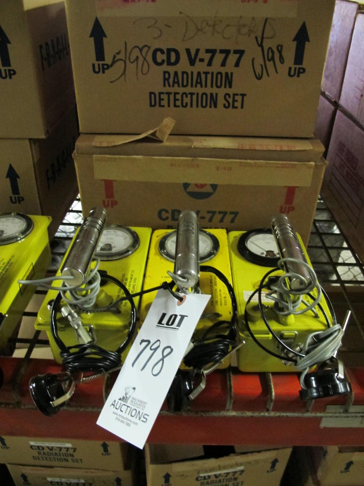 LOT (12) VICTOREEN INSTRUMENT MODEL 6B PORTABLE RADIATION DETECTORS (G-46) LOADING & HANDLING FEE $10-798
