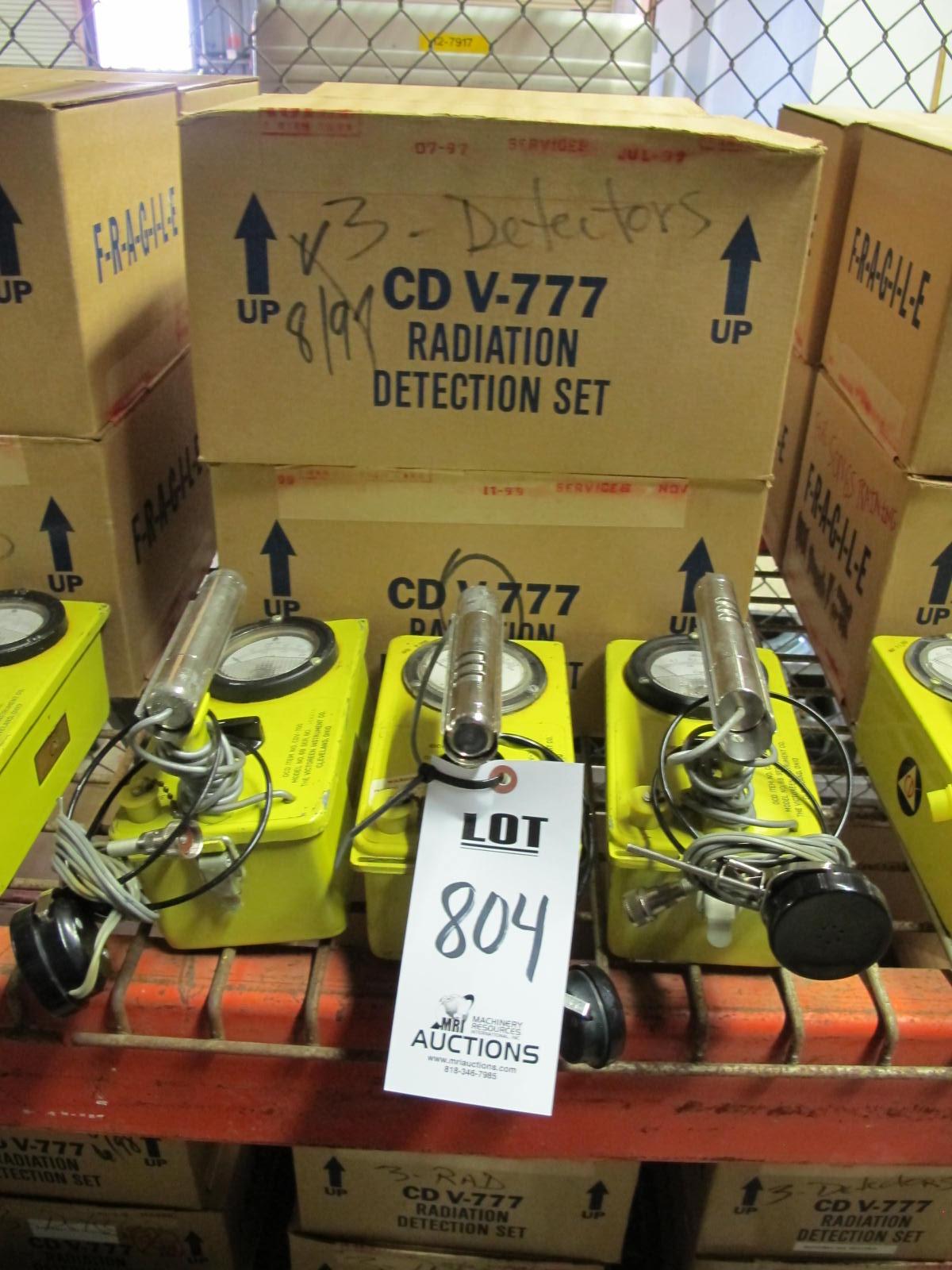 LOT (12) VICTOREEN INSTRUMENT MODEL 6B PORTABLE RADIATION DETECTORS (G-46) LOADING & HANDLING FEE $10-804