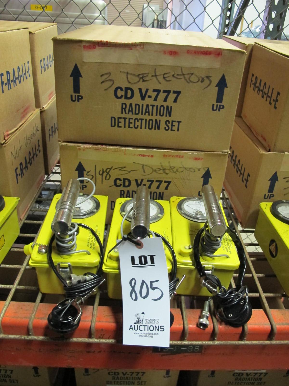 LOT (12) VICTOREEN INSTRUMENT MODEL 6B PORTABLE RADIATION DETECTORS (G-46) LOADING & HANDLING FEE $10-805