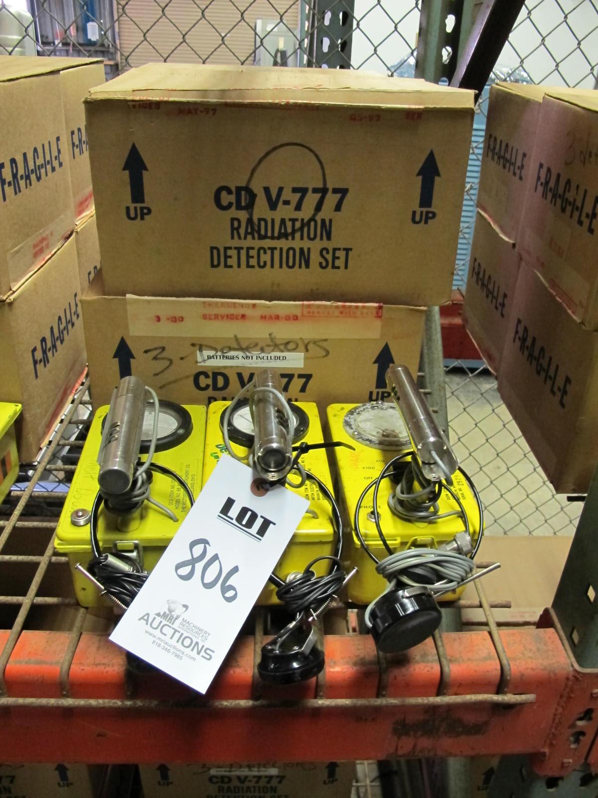 LOT (12) VICTOREEN INSTRUMENT MODEL 6B PORTABLE RADIATION DETECTORS (G-46) LOADING & HANDLING FEE $10-806