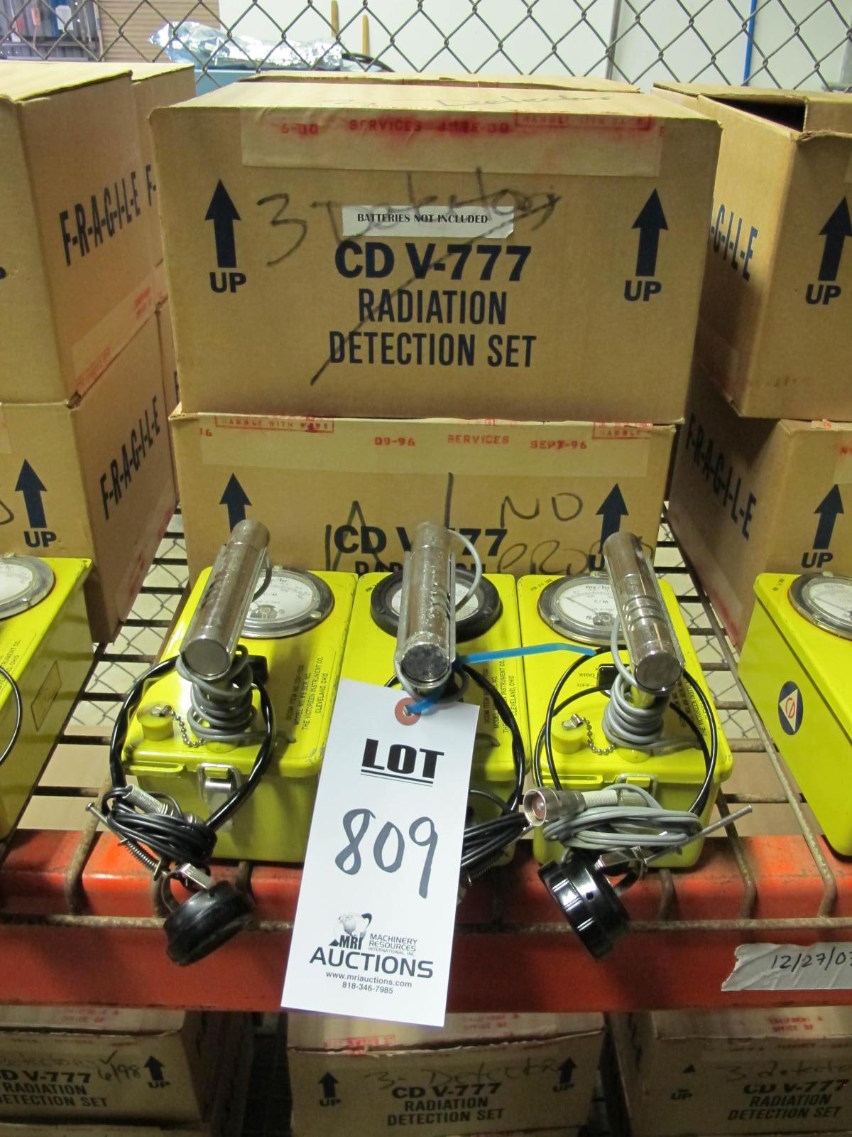 LOT (12) VICTOREEN INSTRUMENT MODEL 6B PORTABLE RADIATION DETECTORS (G-46) LOADING & HANDLING FEE $10-809