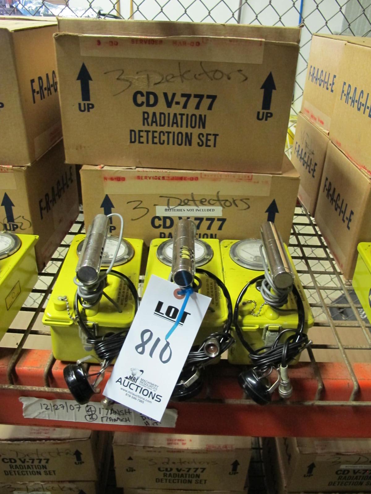 LOT (12) VICTOREEN INSTRUMENT MODEL 6B PORTABLE RADIATION DETECTORS (G-46) LOADING & HANDLING FEE $10-810