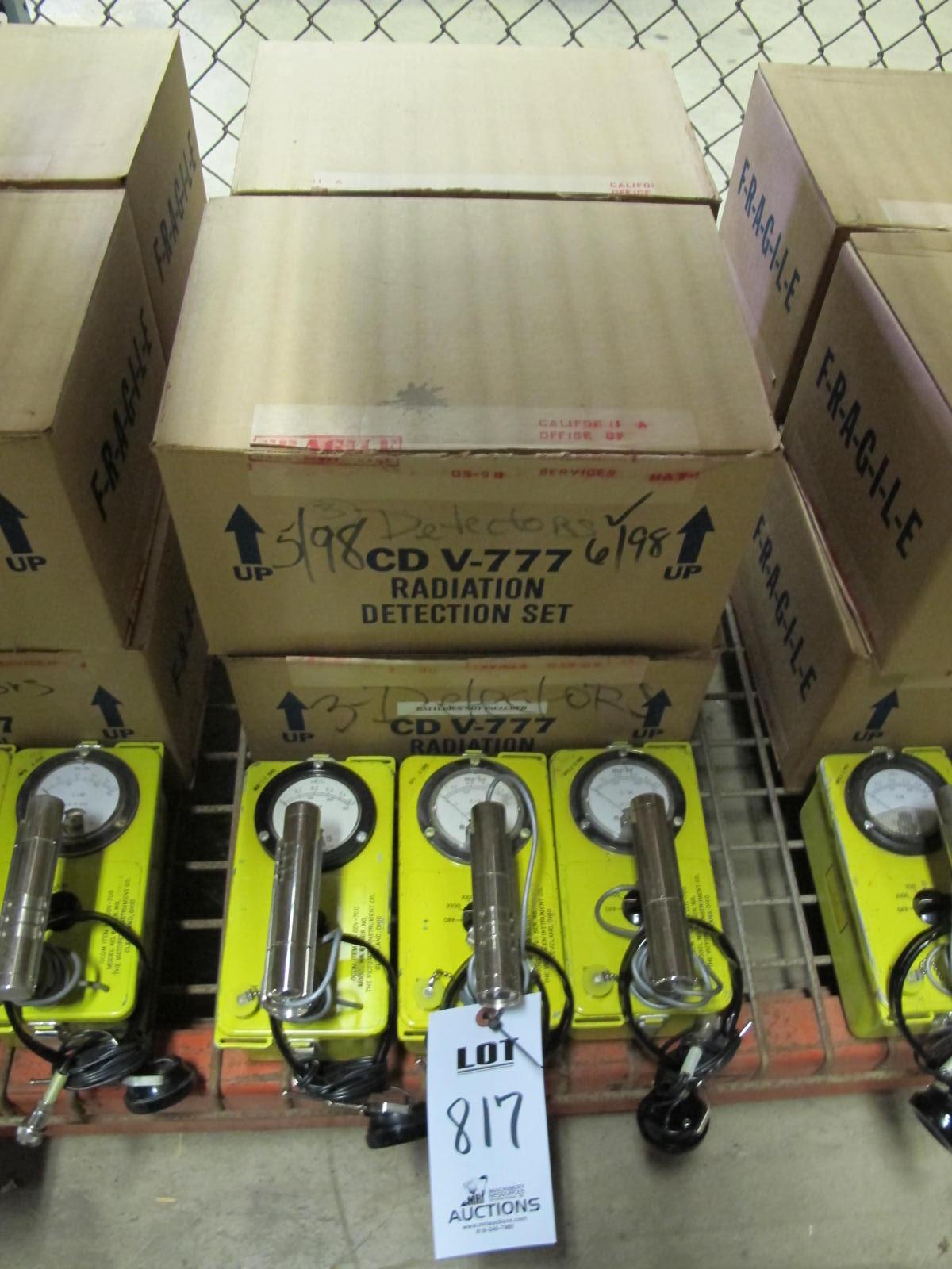 LOT (12) VICTOREEN INSTRUMENT MODEL 6B PORTABLE RADIATION DETECTORS (G-46) LOADING & HANDLING FEE $10-817