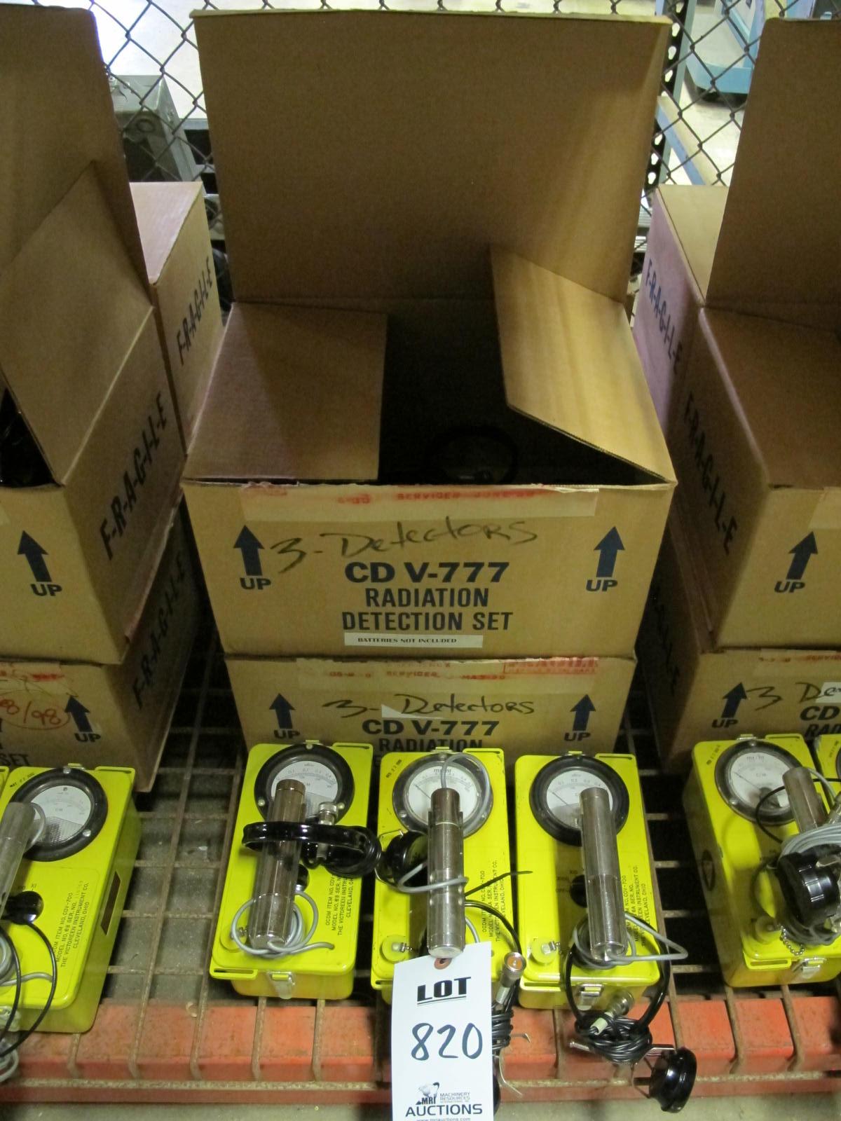 LOT (12) VICTOREEN INSTRUMENT MODEL 6B PORTABLE RADIATION DETECTORS (G-46) LOADING & HANDLING FEE $10-820