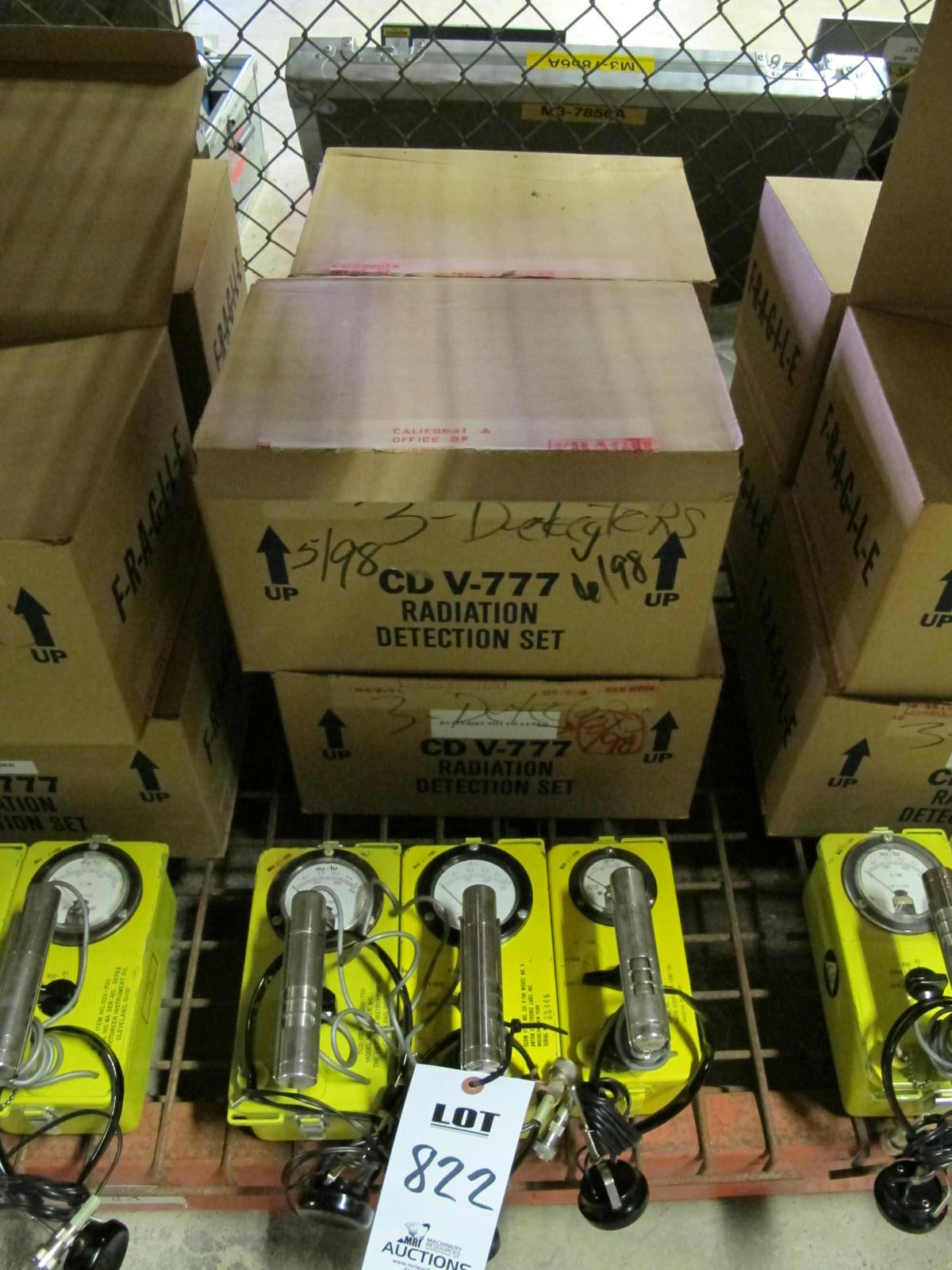 LOT (12) VICTOREEN INSTRUMENT MODEL 6B PORTABLE RADIATION DETECTORS (G-46) LOADING & HANDLING FEE $10-822