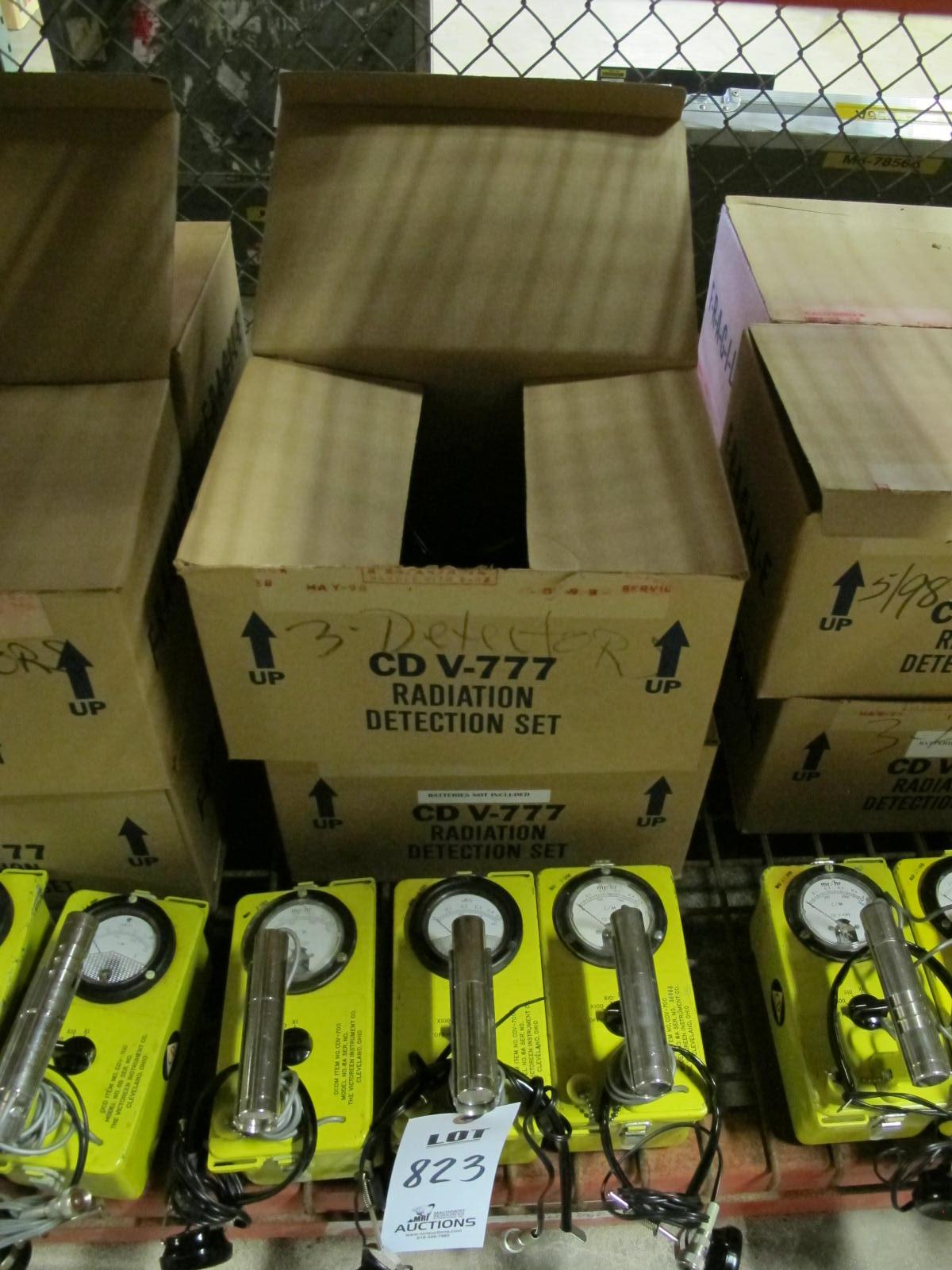 LOT (12) VICTOREEN INSTRUMENT MODEL 6B PORTABLE RADIATION DETECTORS (G-46) LOADING & HANDLING FEE $10-823