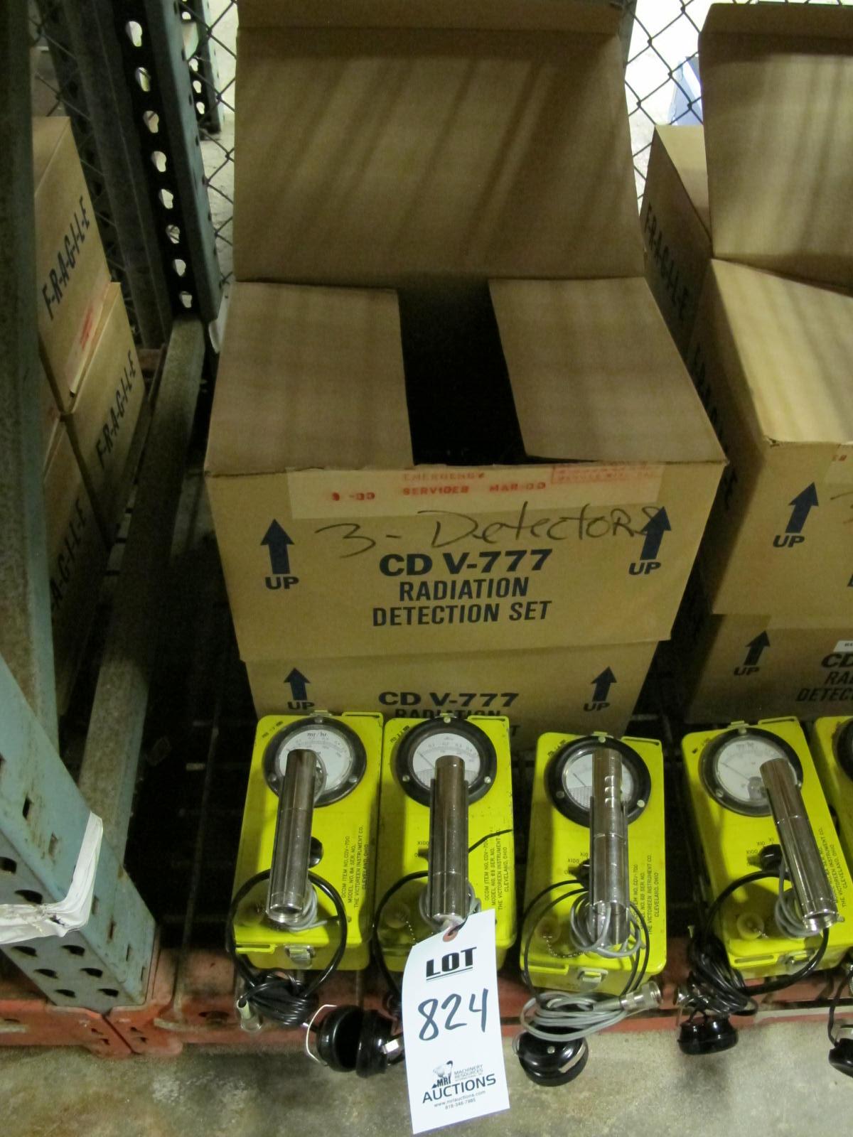 LOT (12) VICTOREEN INSTRUMENT MODEL 6B PORTABLE RADIATION DETECTORS (G-46) LOADING & HANDLING FEE $10-824