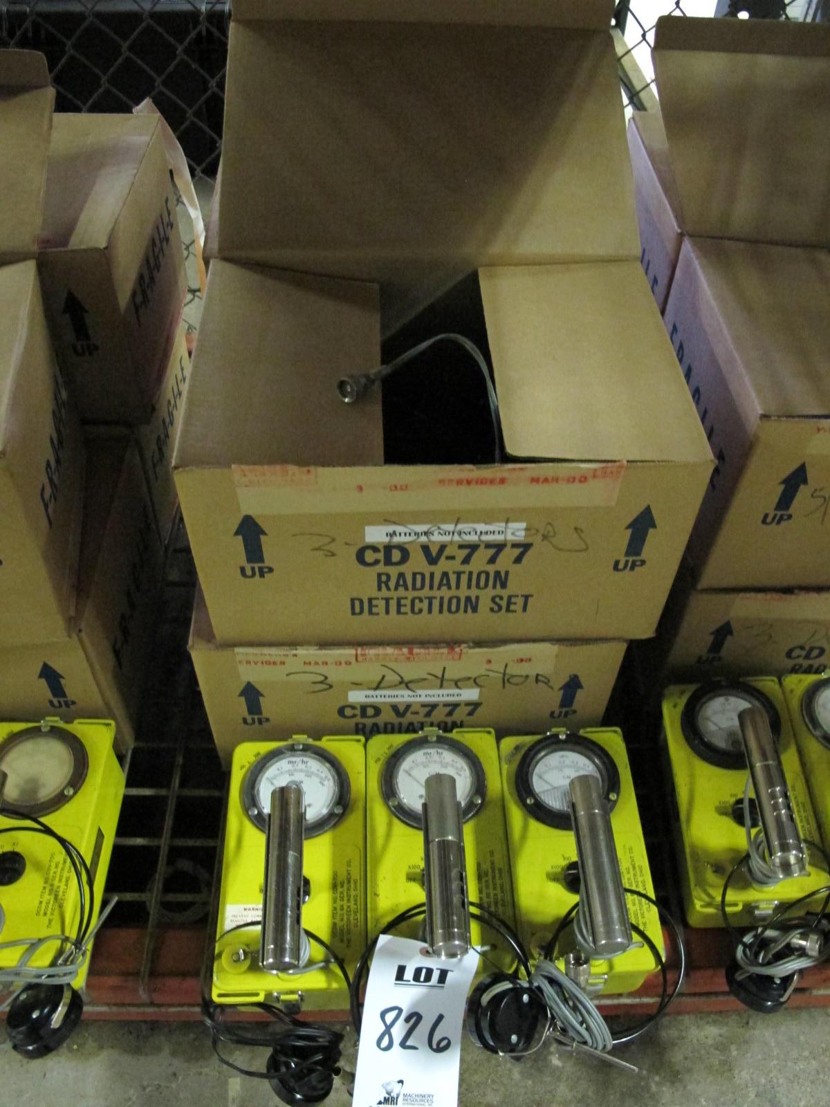 LOT (12) VICTOREEN INSTRUMENT MODEL 6B PORTABLE RADIATION DETECTORS (G-46) LOADING & HANDLING FEE $10-826