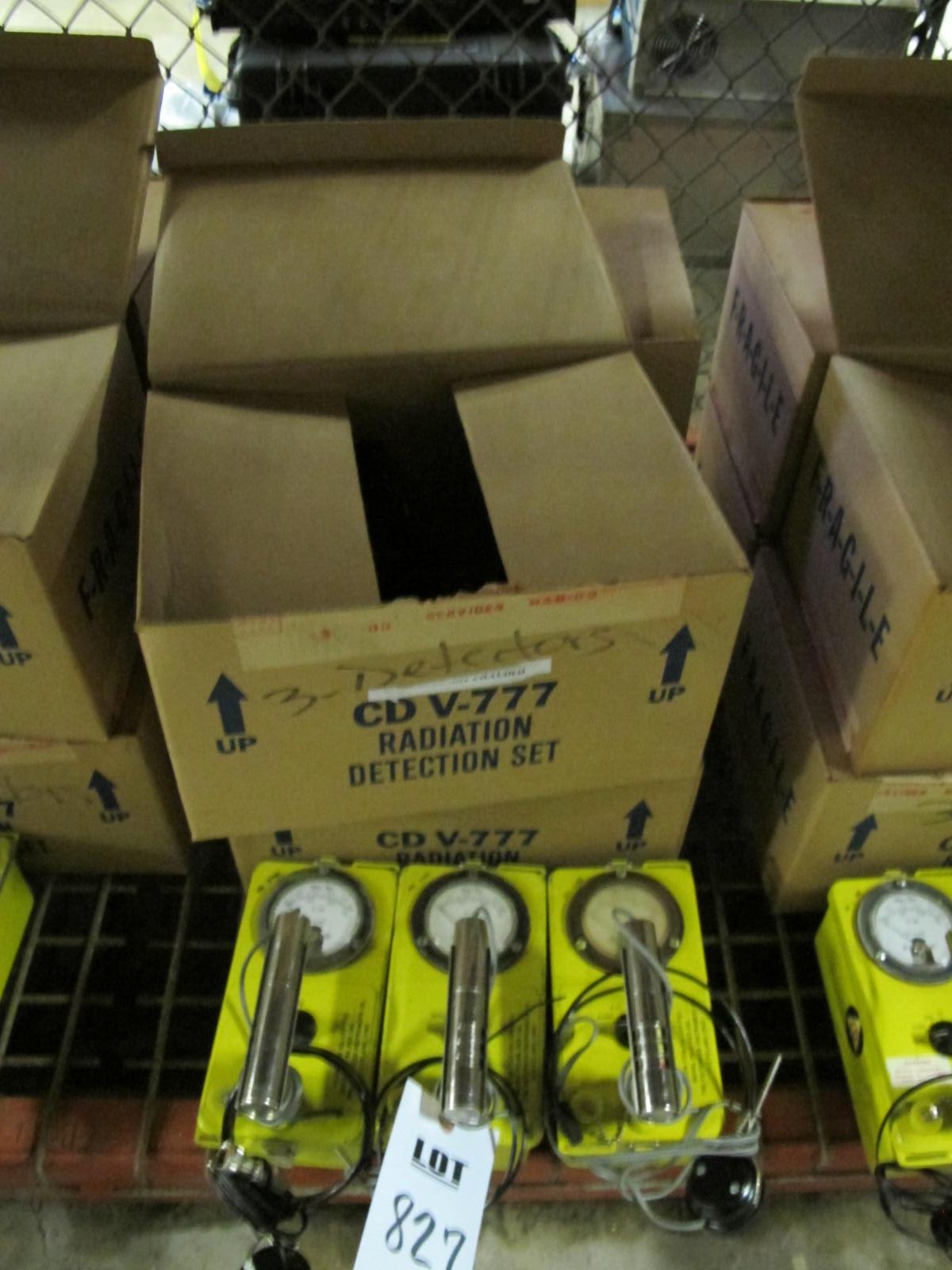 LOT (12) VICTOREEN INSTRUMENT MODEL 6B PORTABLE RADIATION DETECTORS (G-46) LOADING & HANDLING FEE $10-827