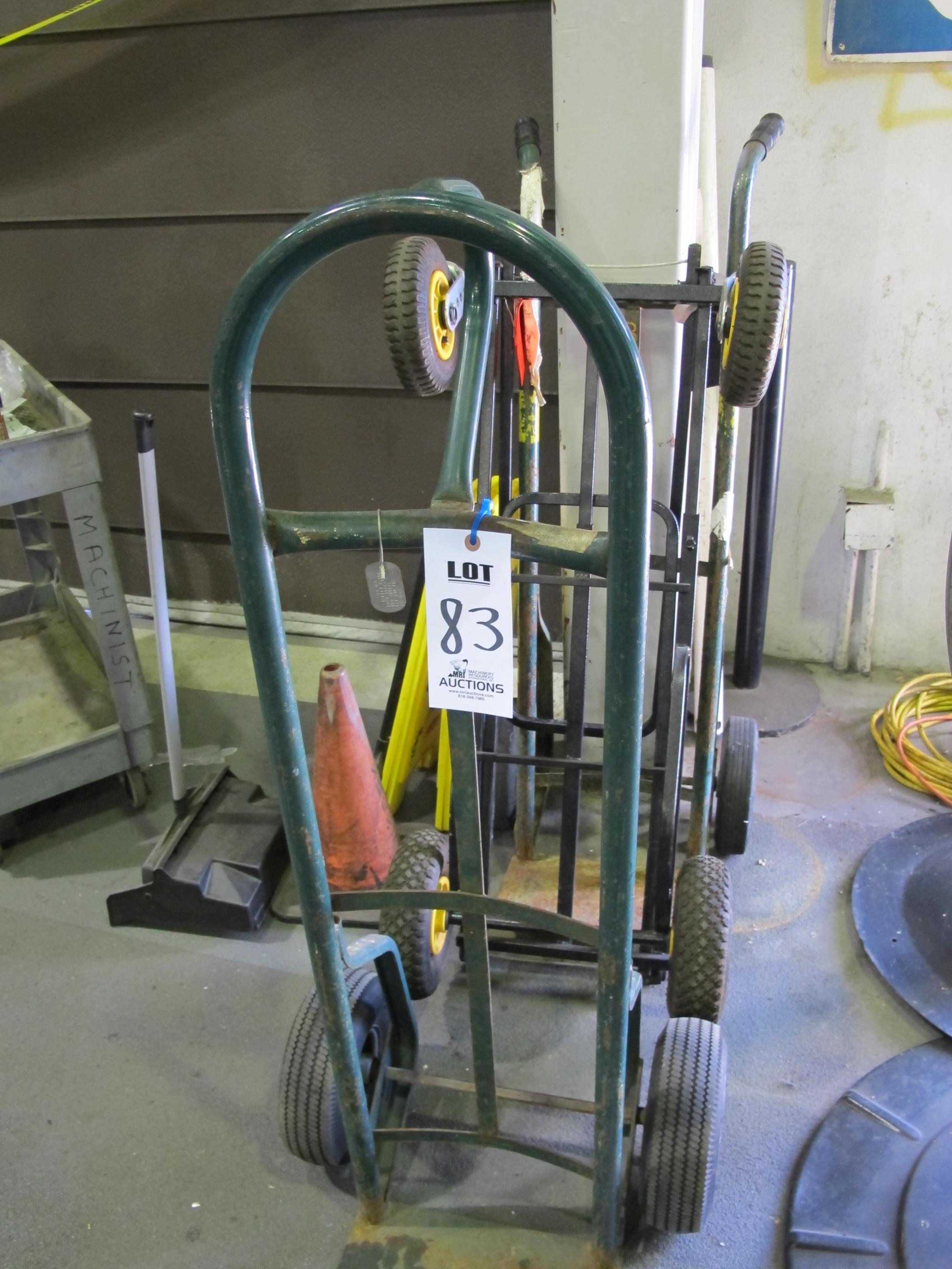 LOT (4) HAND DOLLIES (T-10) LOADING & HANDLING FEE $25-83